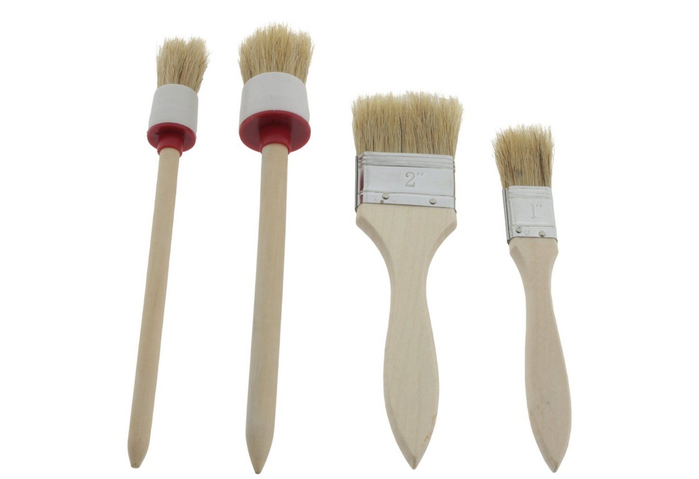 Thumbnail - Pinsel Pinsel Set 4 teilig für Farben und Lacke