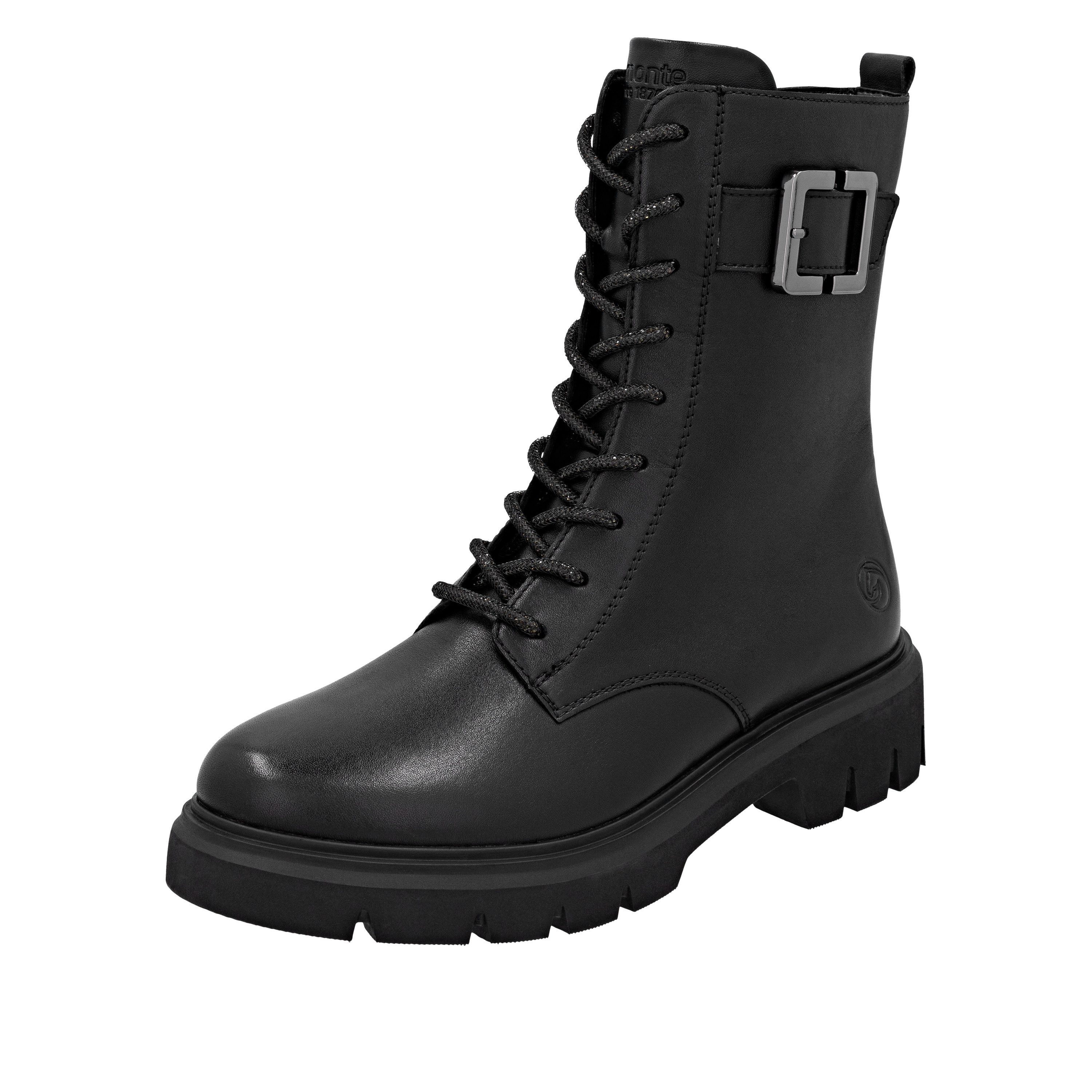 Remonte Schnürboots Stiefelette, Boots, Profilsohle, Blockabsatz günstig online kaufen