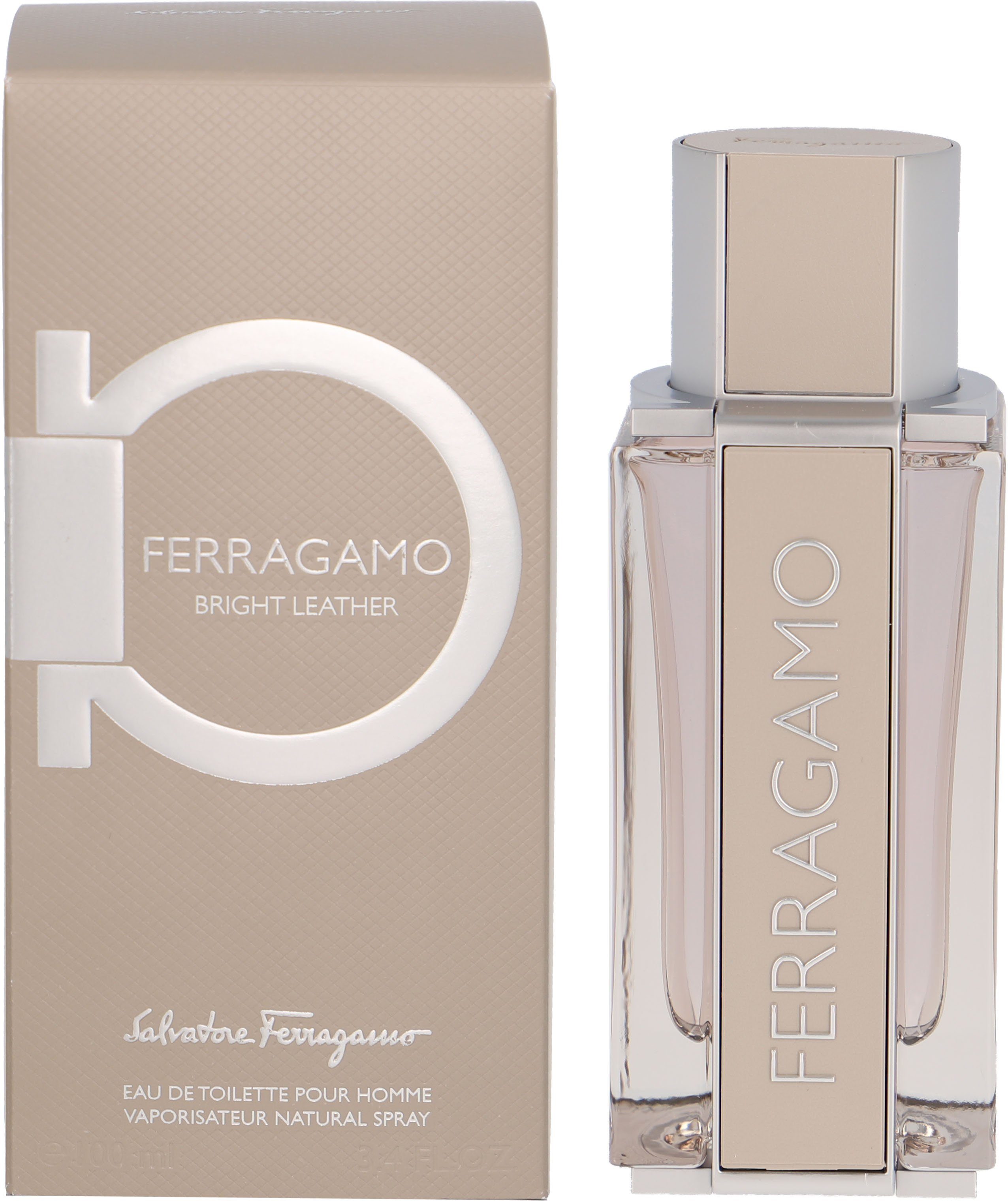 Salvatore Ferragamo Eau de Toilette Bright Leather, mit frischer Kopfnote
