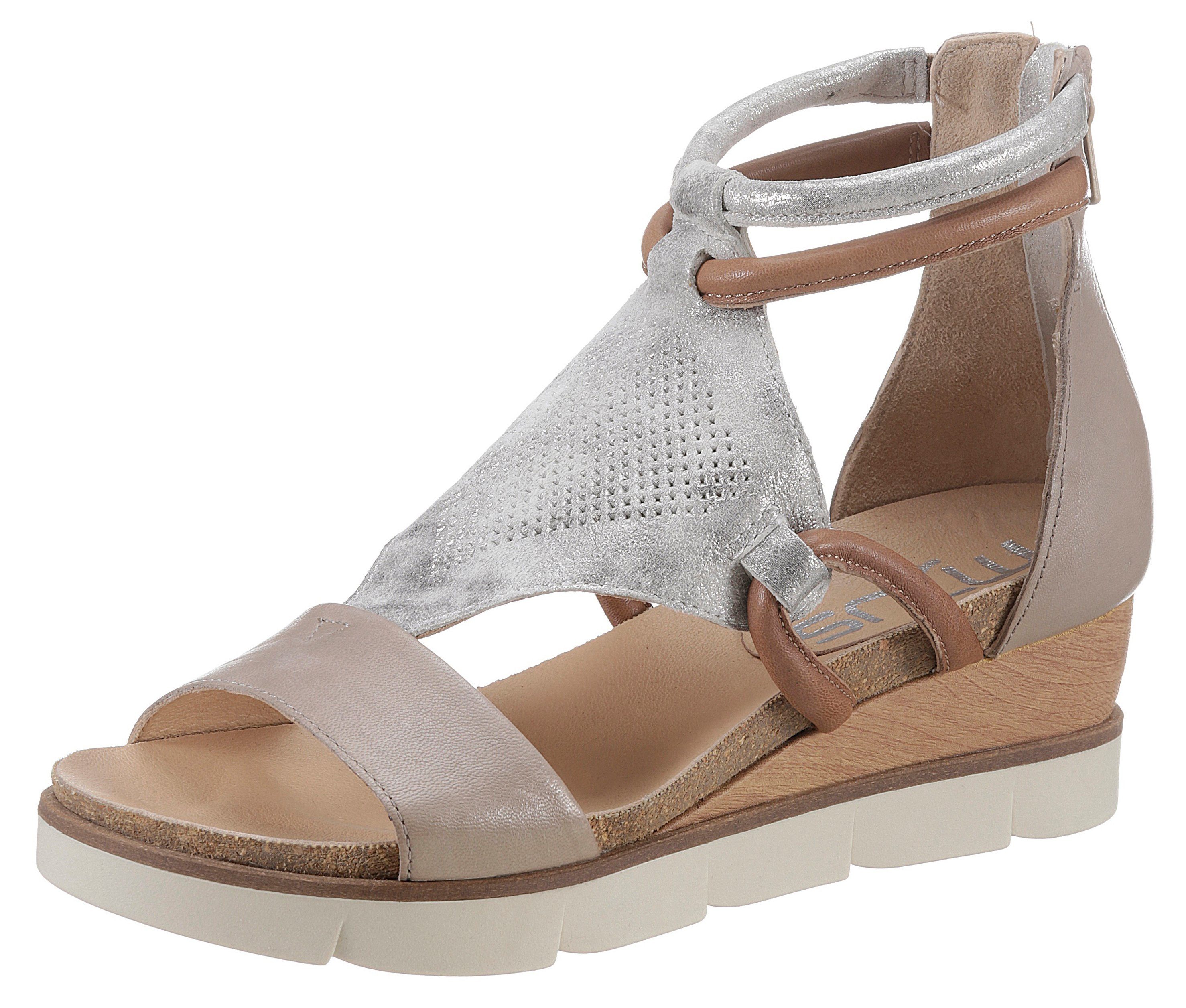 Mjus TAPASITA Sandalette mit Metallic-Effekten