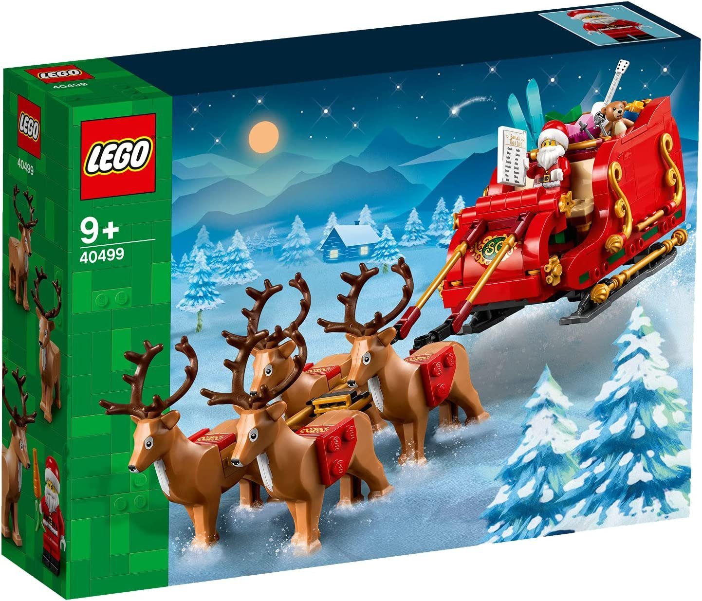 LEGO® 40499 - Schlitten des Weihnachtsmanns Spielbausteine, (343 St) günstig online kaufen