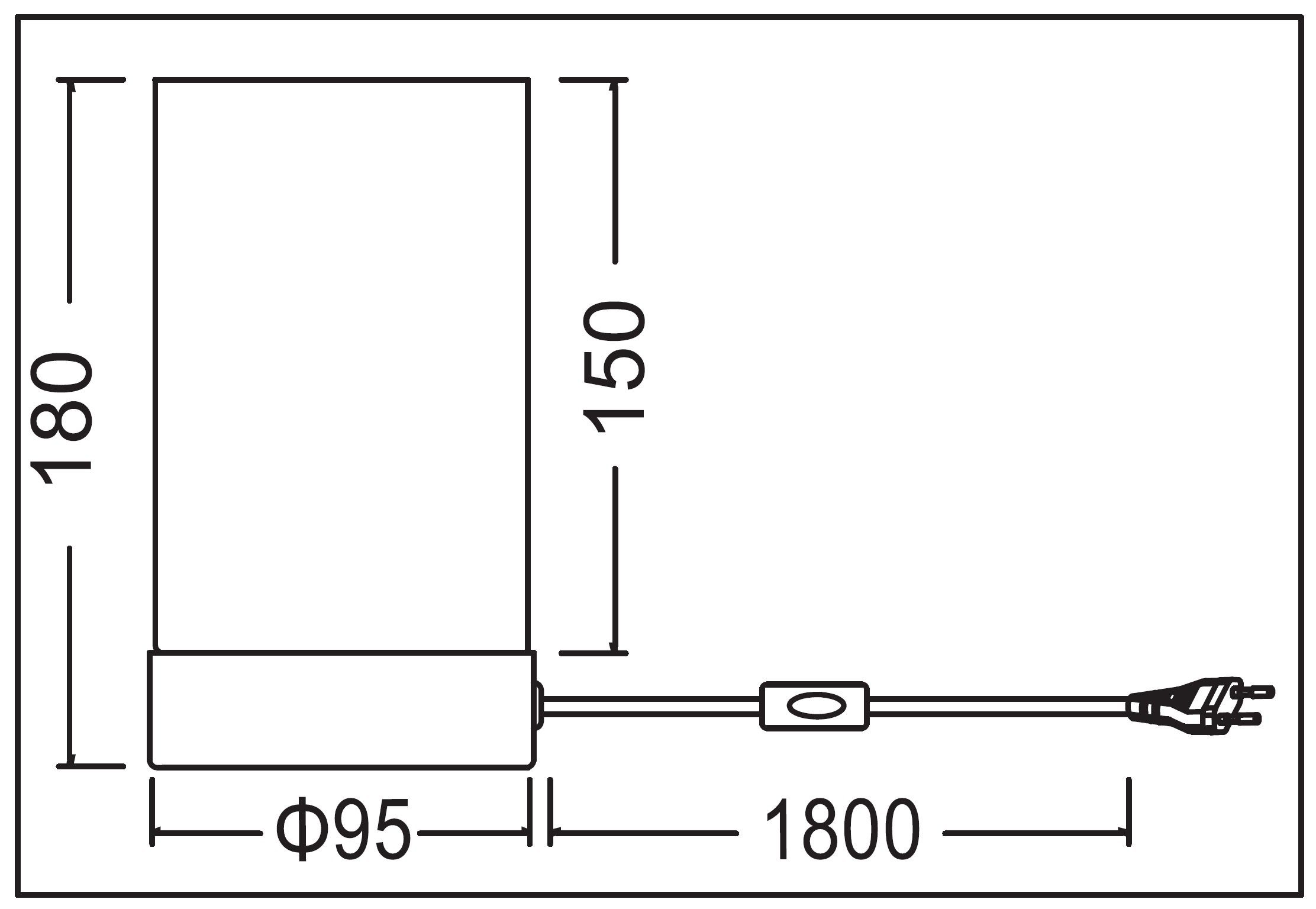 TRANGO LED Tischleuchte, 2er Pack 2017-01/2 LED Nachttischlampe Glas Tischl günstig online kaufen