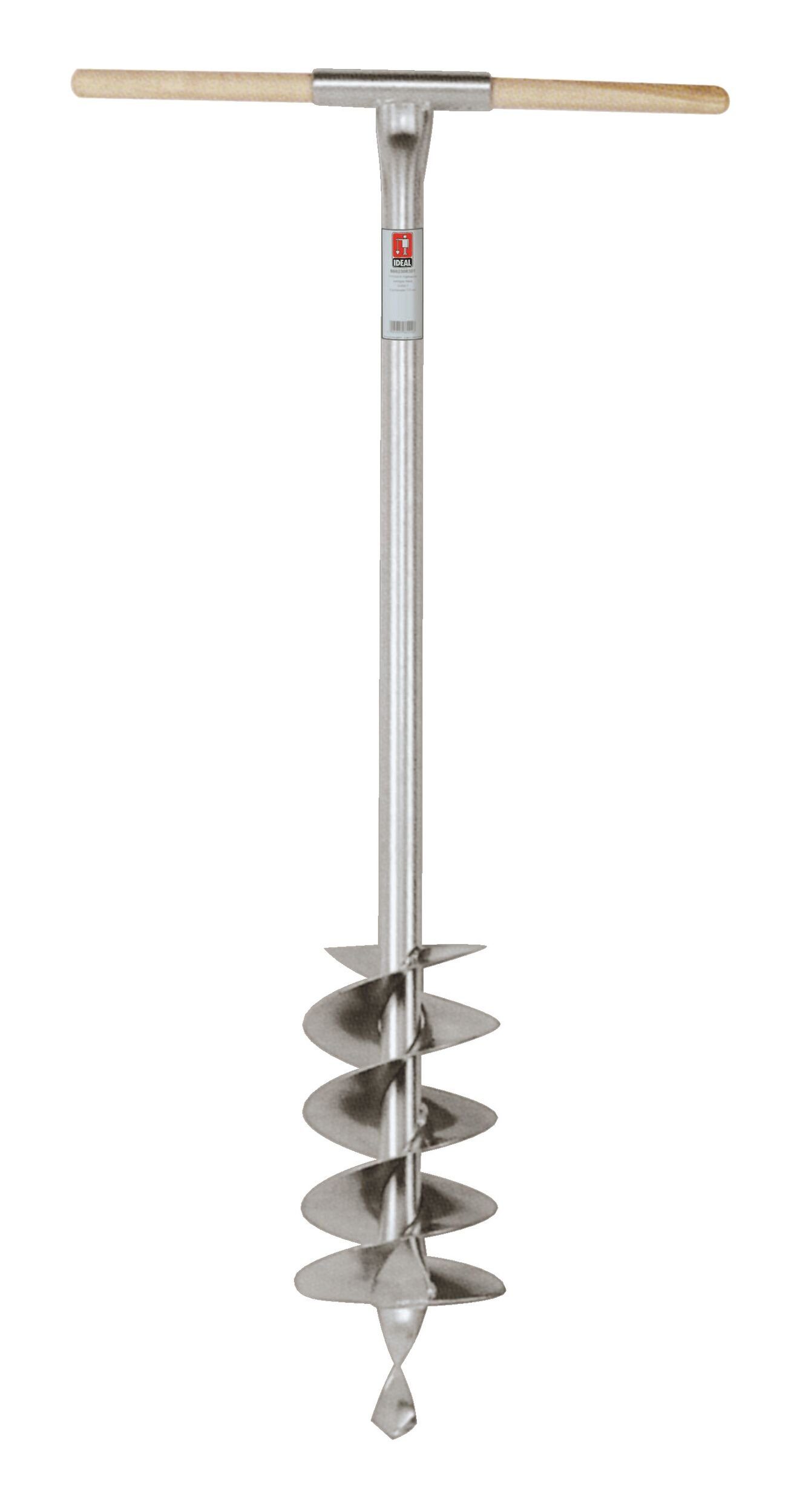 IDEALSPATEN Erdbohrer, 90 mm Länge T-Griff