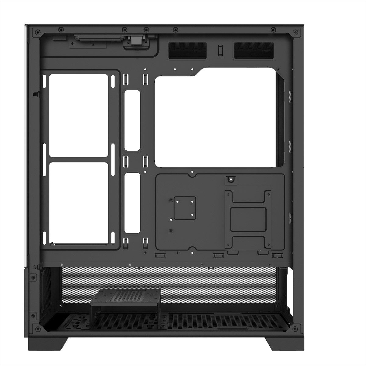 Xilence PC-Gehäuse Xilent Beam ATX PC-Gehäuse schwarz, X218.ARGB Gaming ATX PC Case, XG172