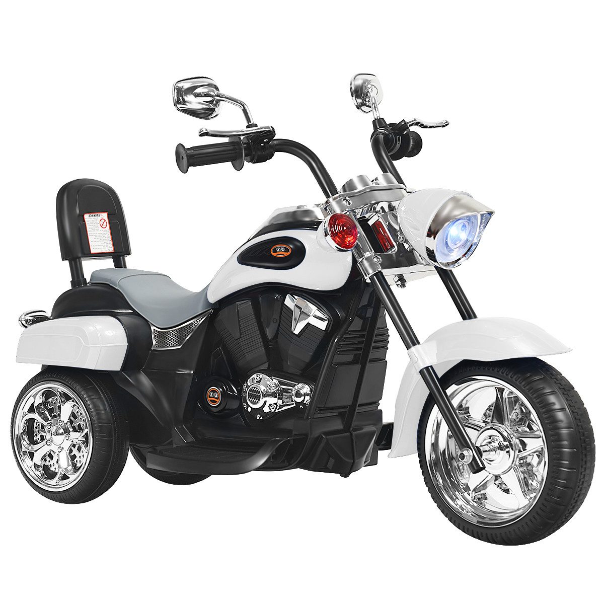 KOMFOTTEU Elektro-Kindermotorrad Dreirad Motorrad, mit Vor-und Rückwärtssch günstig online kaufen