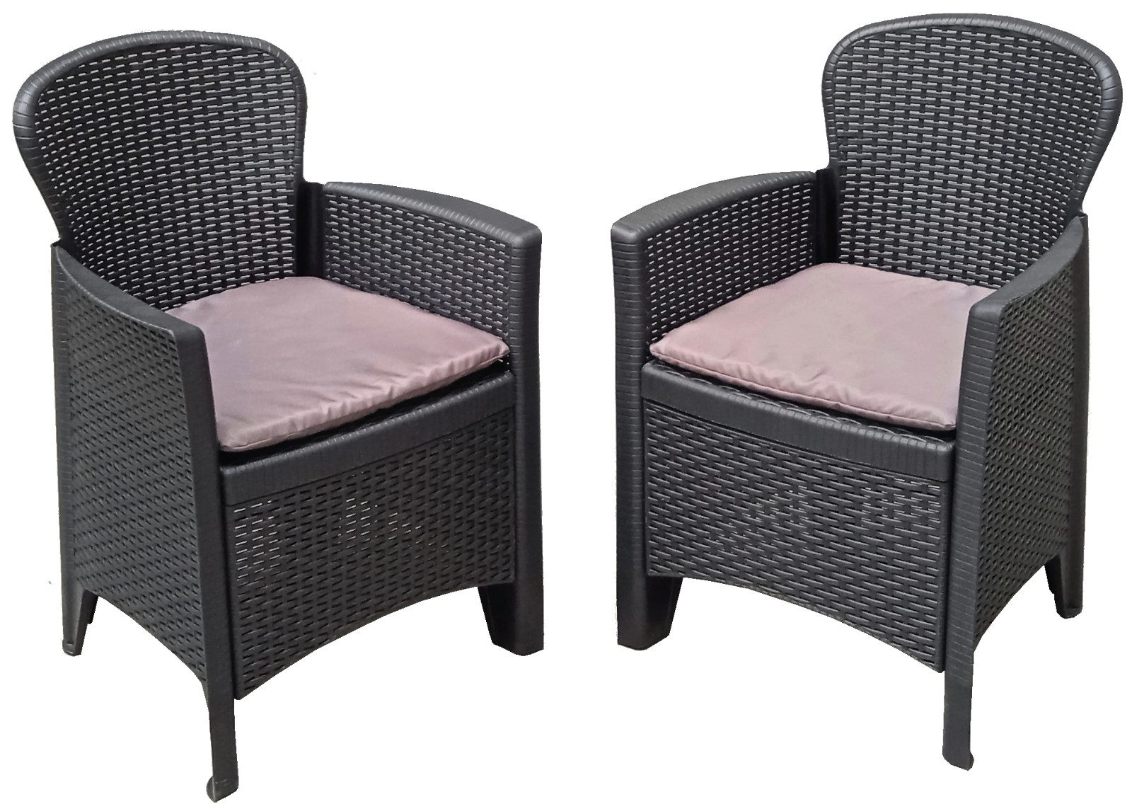 Progarden Gartensessel Gartenmöbel Sitzgruppe Balkonmöbel Terrasse günstig online kaufen
