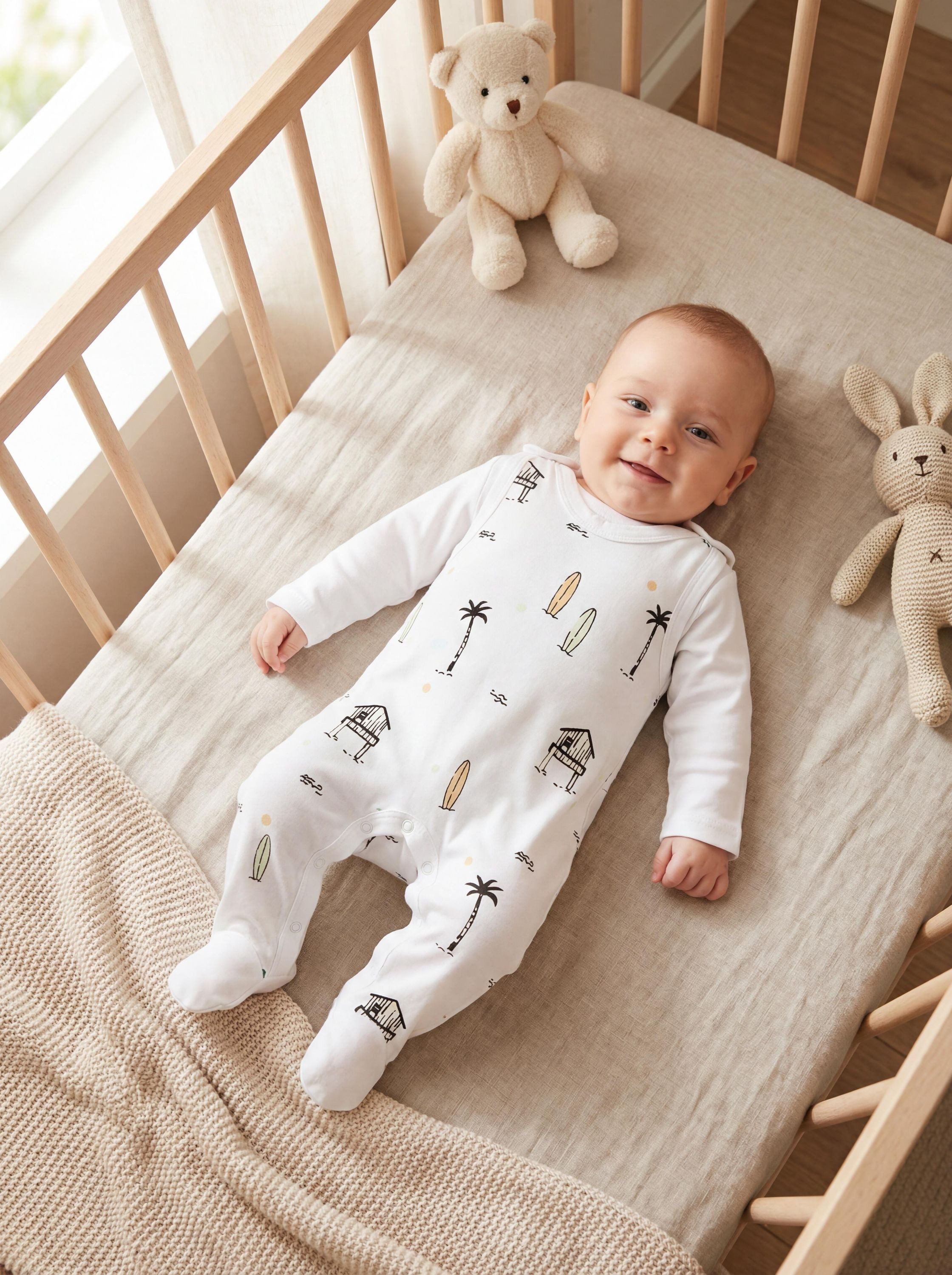 TupTam Strampler TupTam Baby Unisex Strampler mit Aufdruck Spruch 5er Pack – Bild 2 von 3