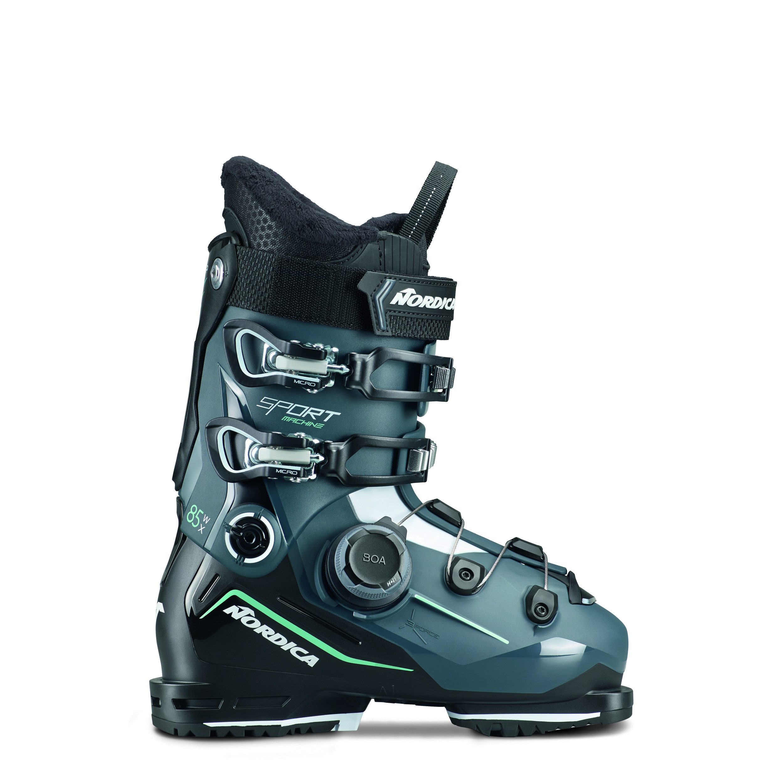 Nordica SPORTMACHINE 3 85 X W BOA (GW) R86 GRÃN-SCHWARZ-WEISS Skischuh
