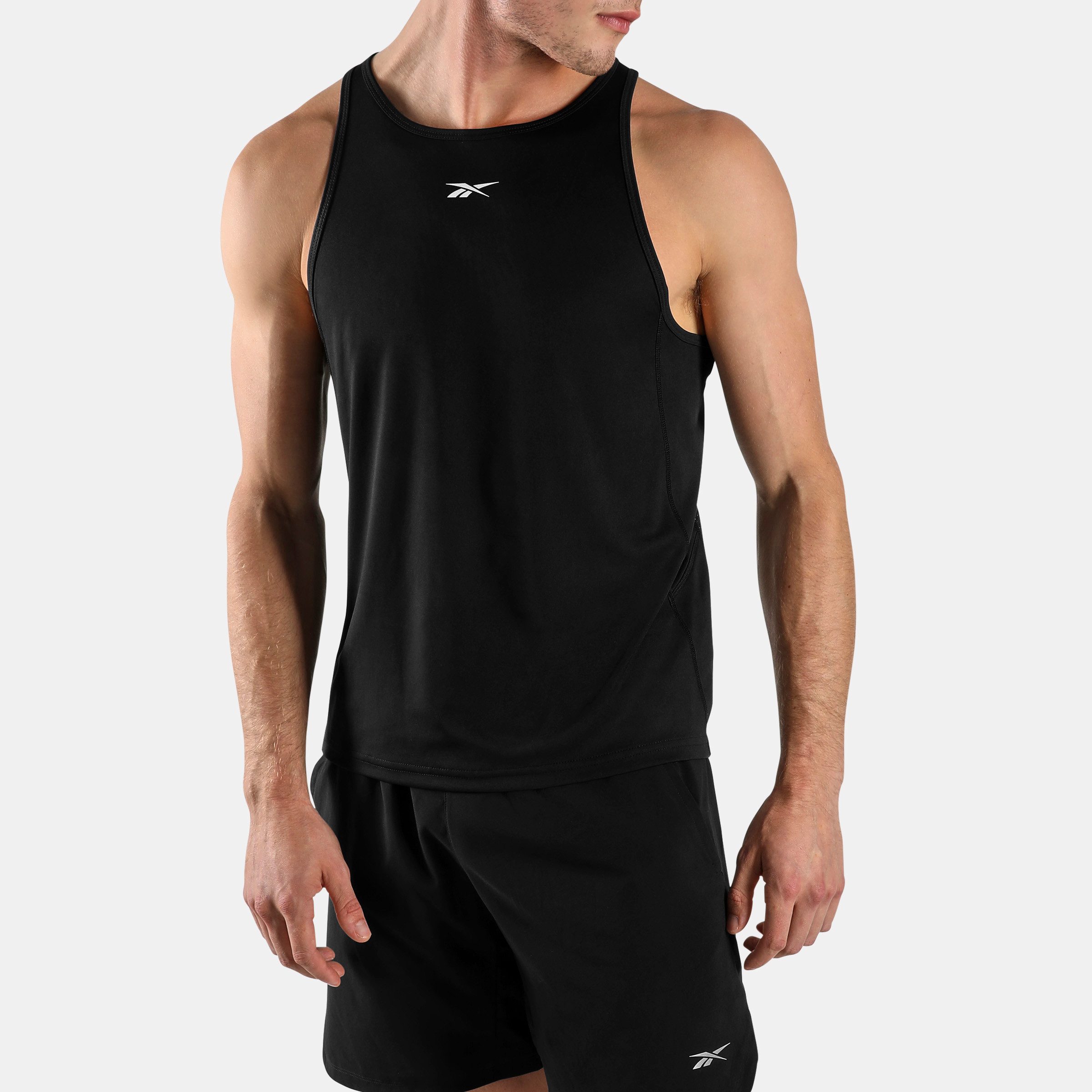 Reebok Lauftop ID RUN TANK sportlicher Stil, für Lauftraining und sportliche Aktivitäten