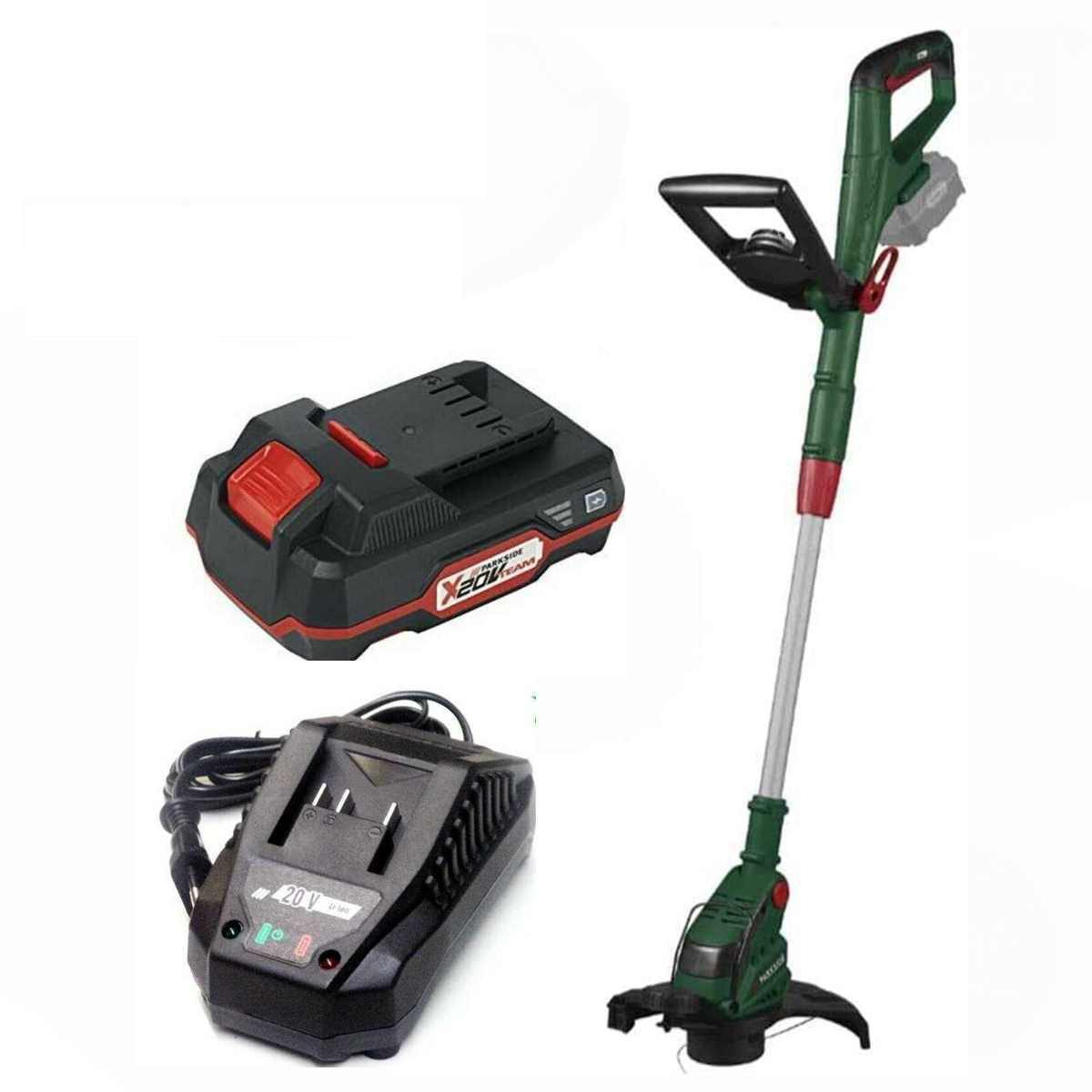 Parkside Akku-Rasentrimmer Akku-Rasentrimmer »PRTA 20-Li, mit Akku + Ladege günstig online kaufen