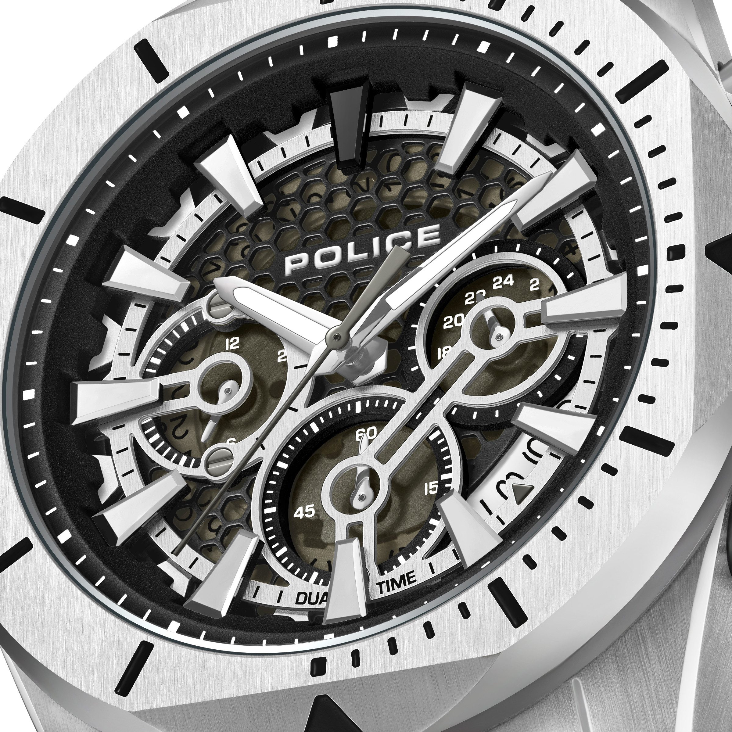 Police Quarzuhr Quarzuhr Herrenuhr 46 Quarz Herren