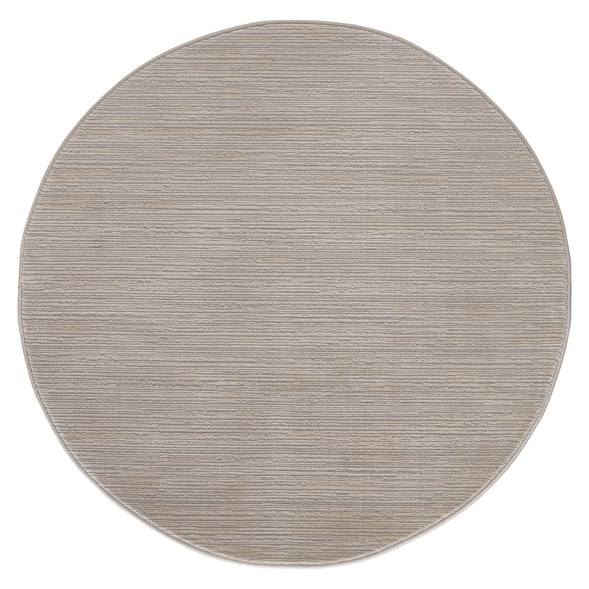 Sehrazat Teppich LIMA, auch als Läufer, rund, Höhe: 10 mm, Kurzflor, Linienstruktur, leichter Glanz, Wohnzimmer