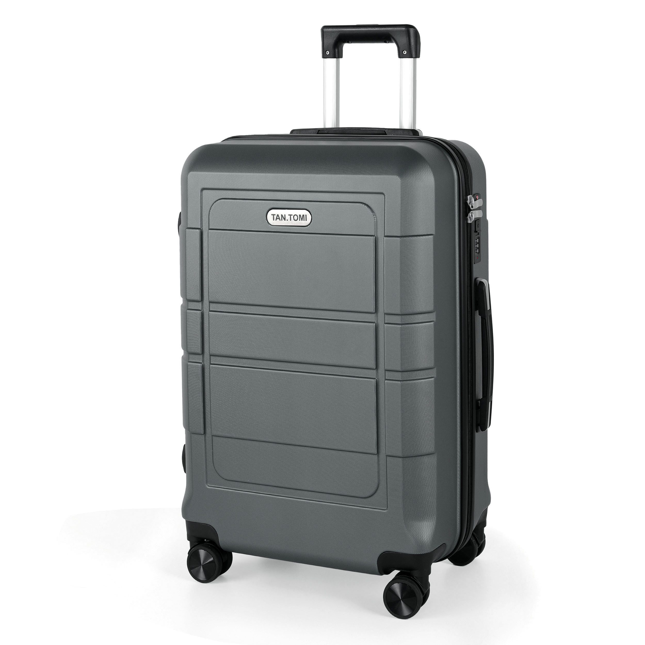 TAN.TOMI Handgepäckkoffer Trolley Hartschalenkoffer Hard Shell Hartschalenk günstig online kaufen