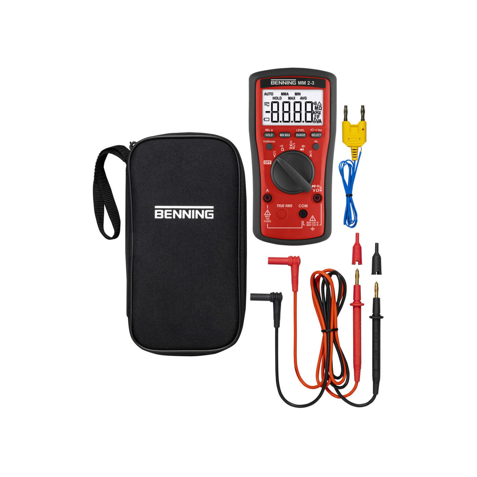 Benning Multimeter BENNING Digital-Multimeter MM 2-3