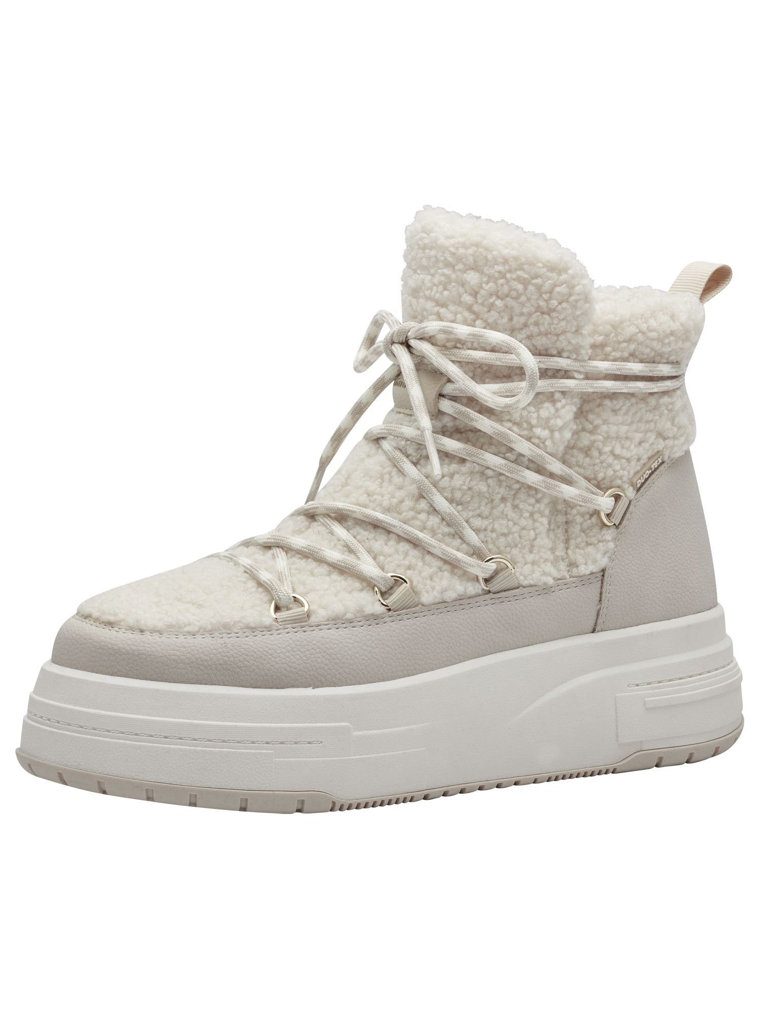 Removable Sock, Duo-Tex Warm gefüttert kein Absatz Winterstiefelette