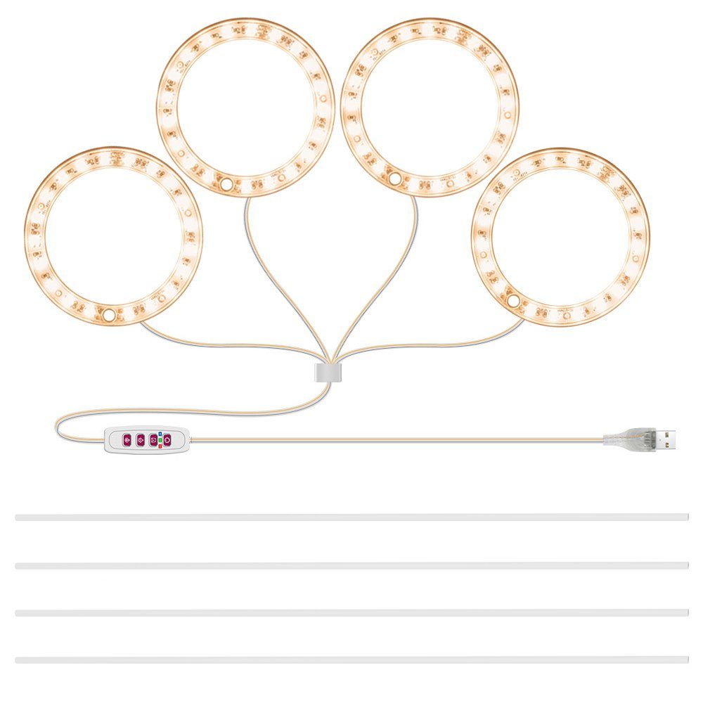 MUPOO Pflanzenlampe LED Pflanzenlampe, Timer Pflanzenlicht, günstig online kaufen