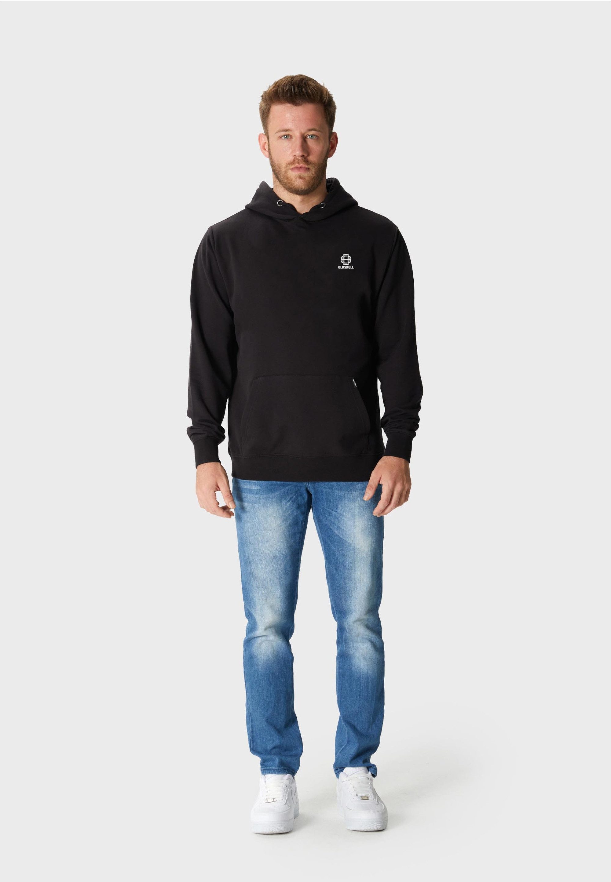 Oldskull Kapuzensweatshirt Asian Ramen Club Dragon Graphic mit fernöstlichem Motiv
