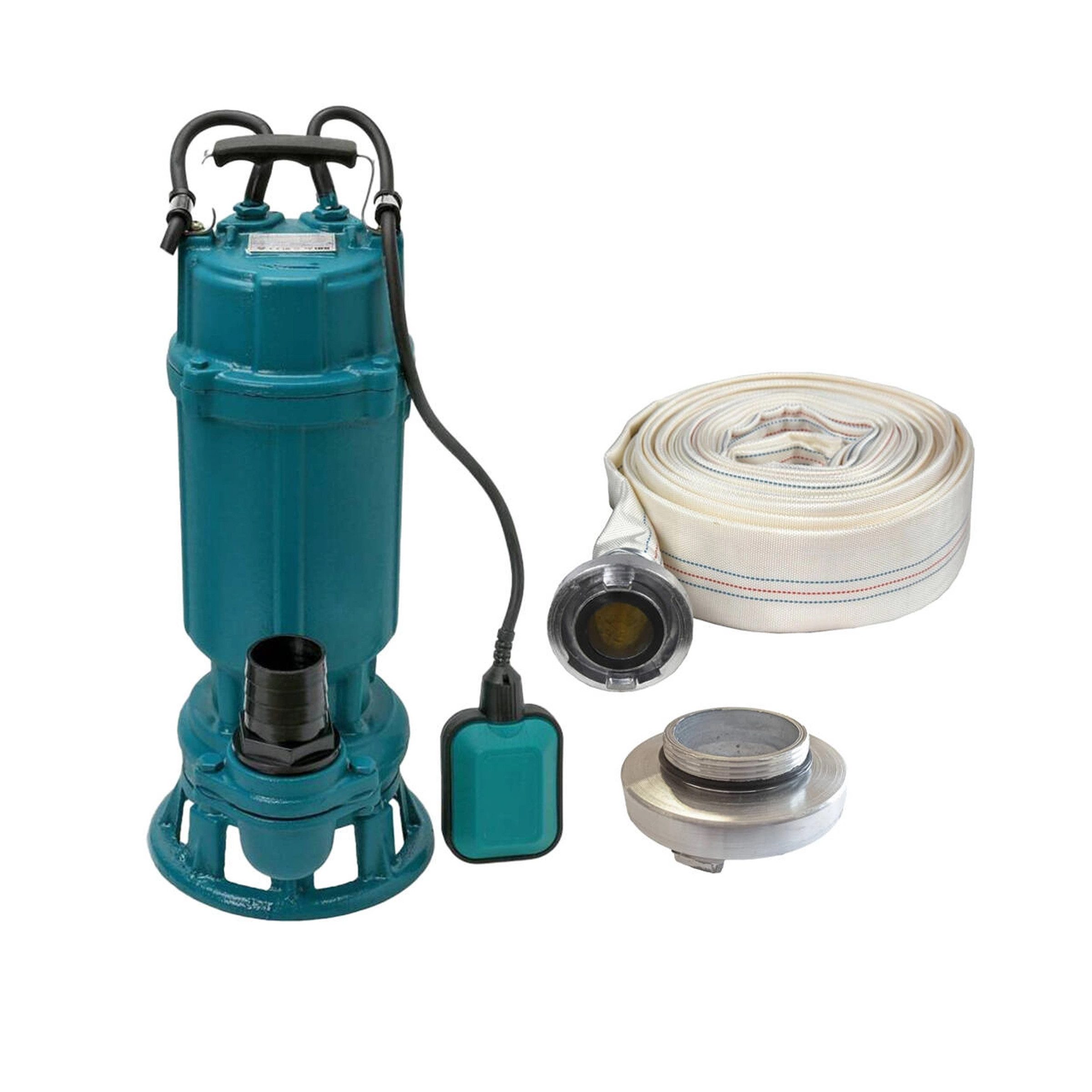 IBO Schmutzwasserpumpe IBO Furiatka 750 Schmutzwasserpumpe Häcksler + [LÄNGE] Schlauch