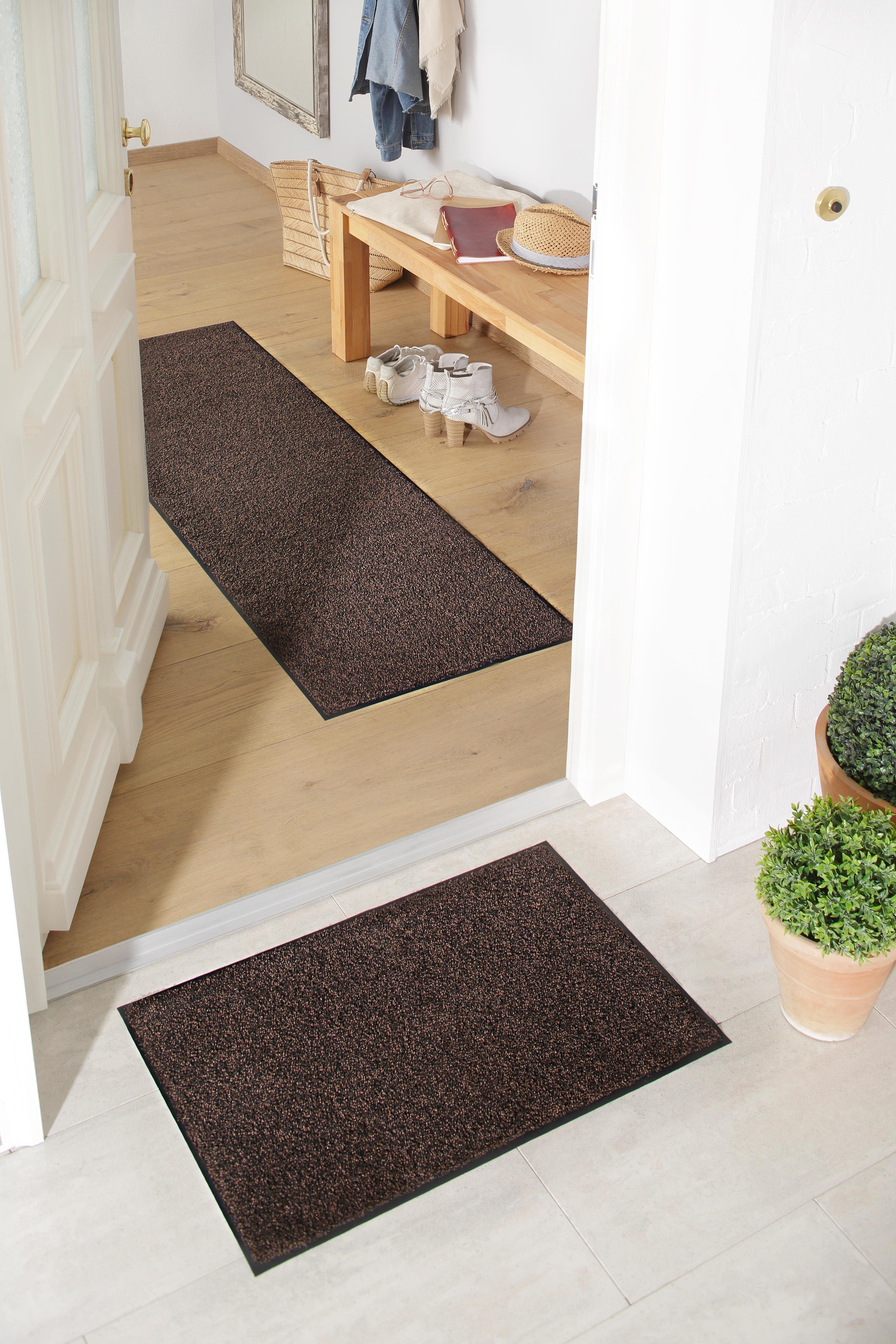 my home Fußmatte Ember, rechteckig, Höhe: günstig online kaufen