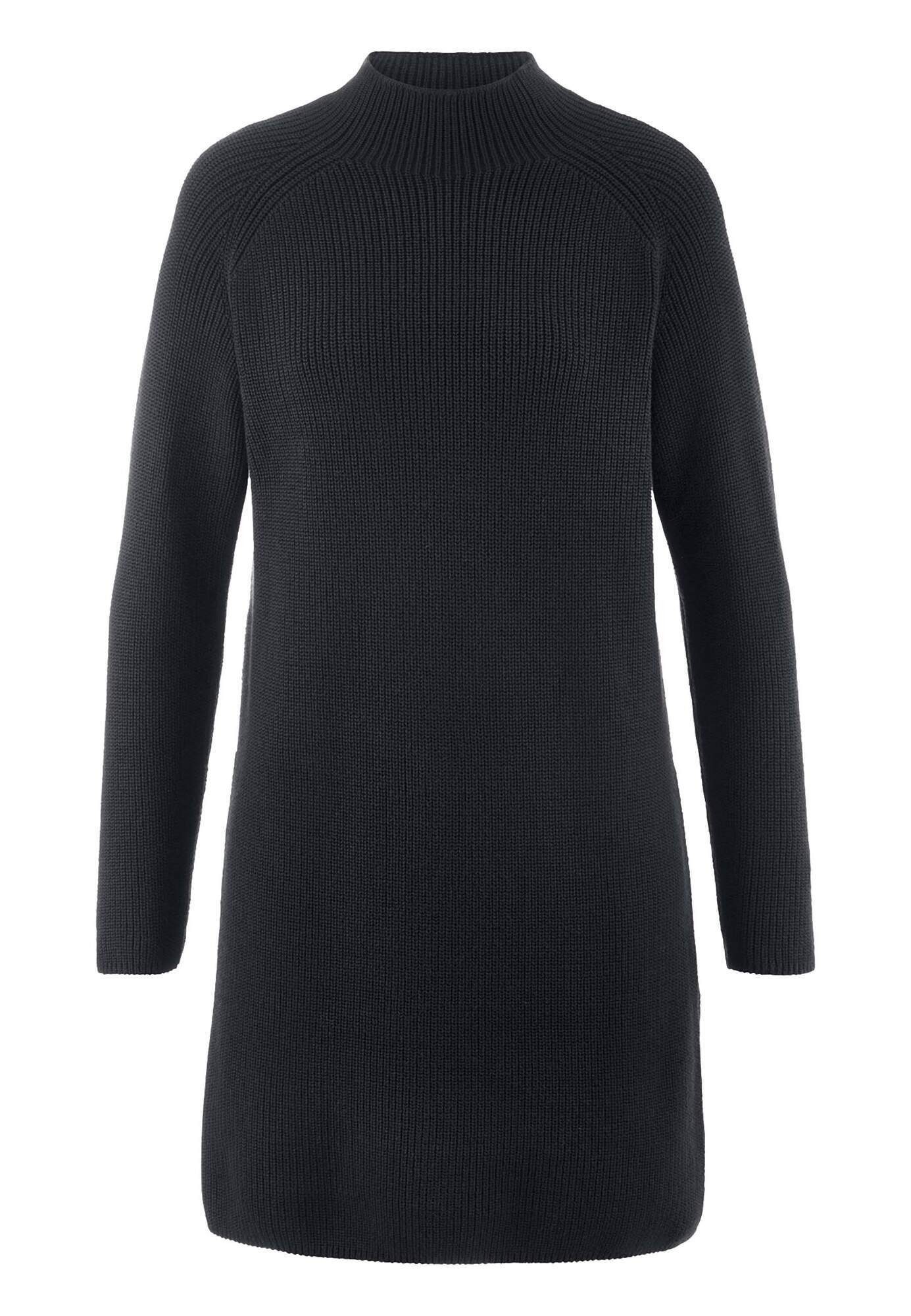 Hessnatur Strickkleid Regular aus reiner Bio-Baumwolle (1-tlg)