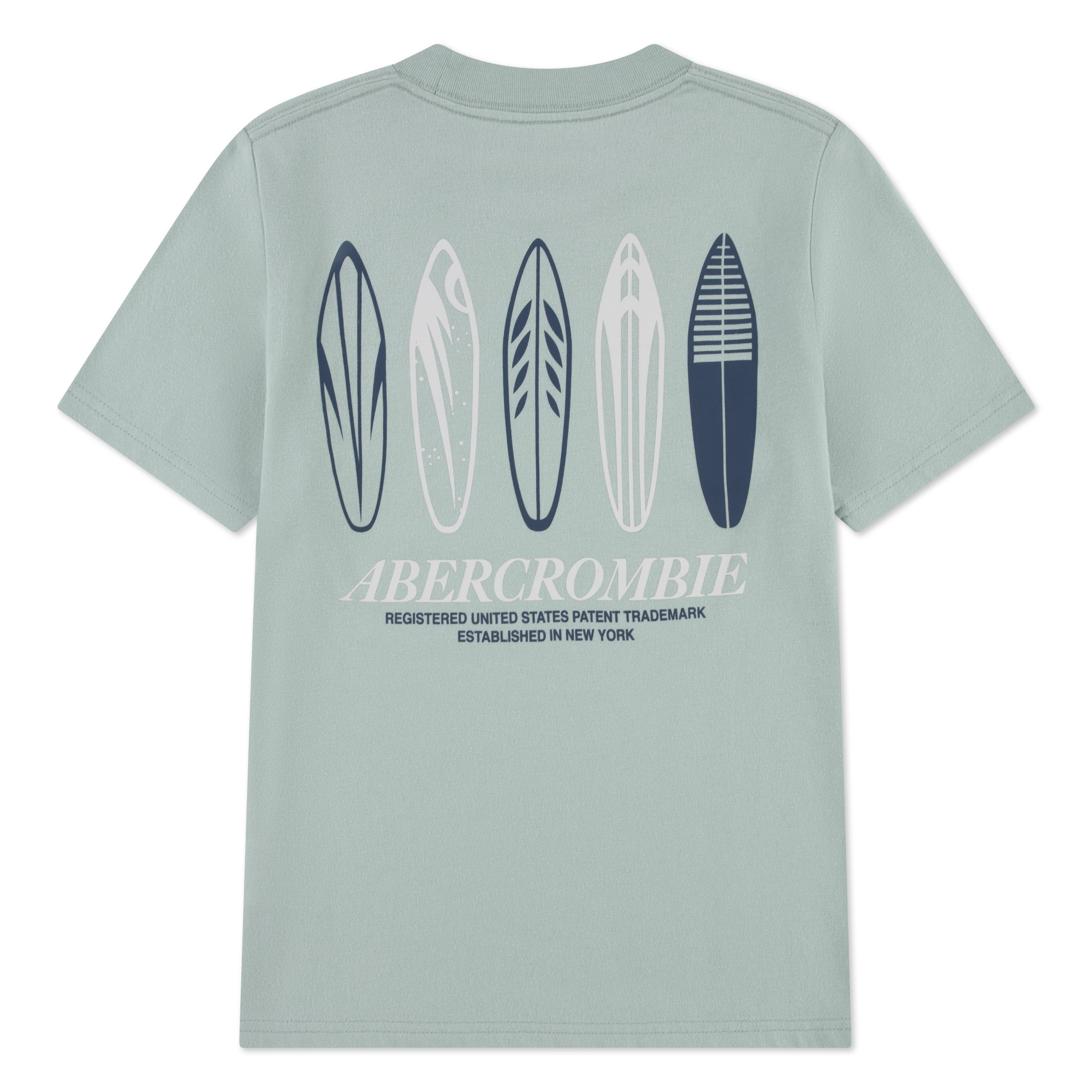 Abercrombie Kids Rundhalsshirt AFB SURFS UP TEE mit großem Rückenprint, für Boys – Bild 2 von 3