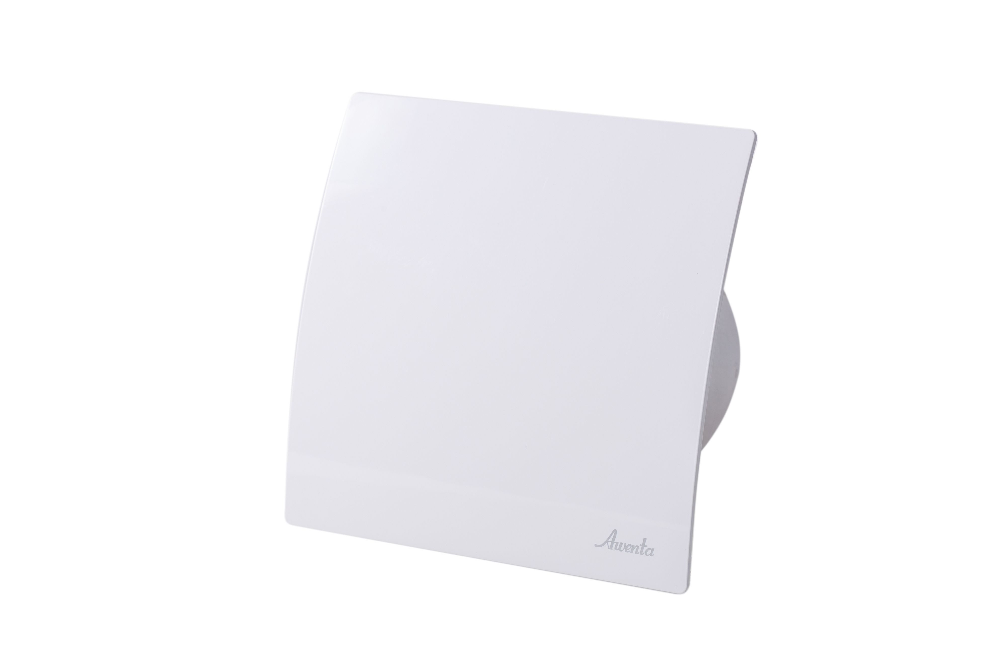 Awenta Wandventilator Abluftventilator System Silent Escudo Weiß 125 H, Feuchtesensor