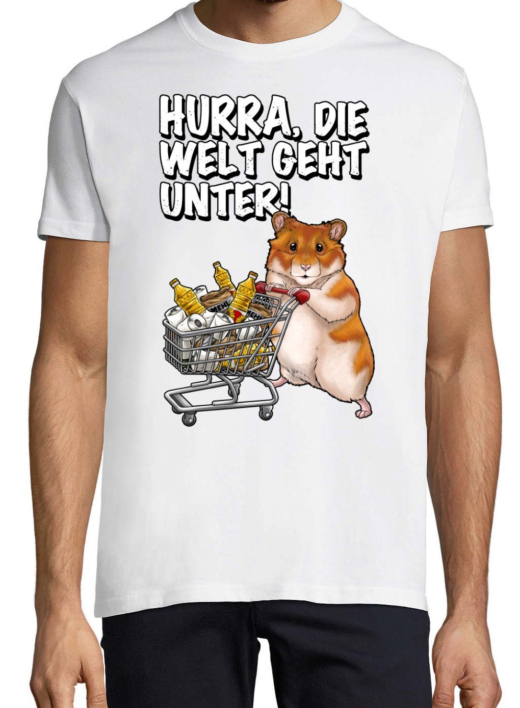 Youth Designz Print-Shirt Hurra Die Welt günstig online kaufen