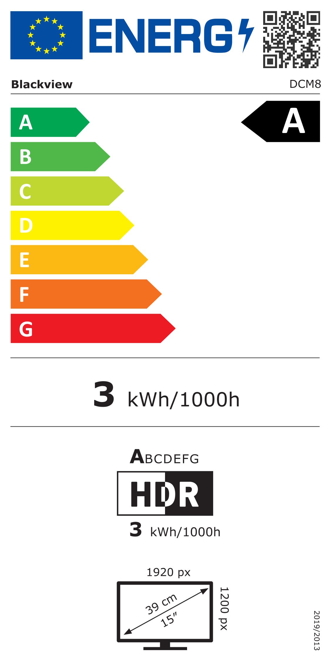 Energieeffizienzklasse: 