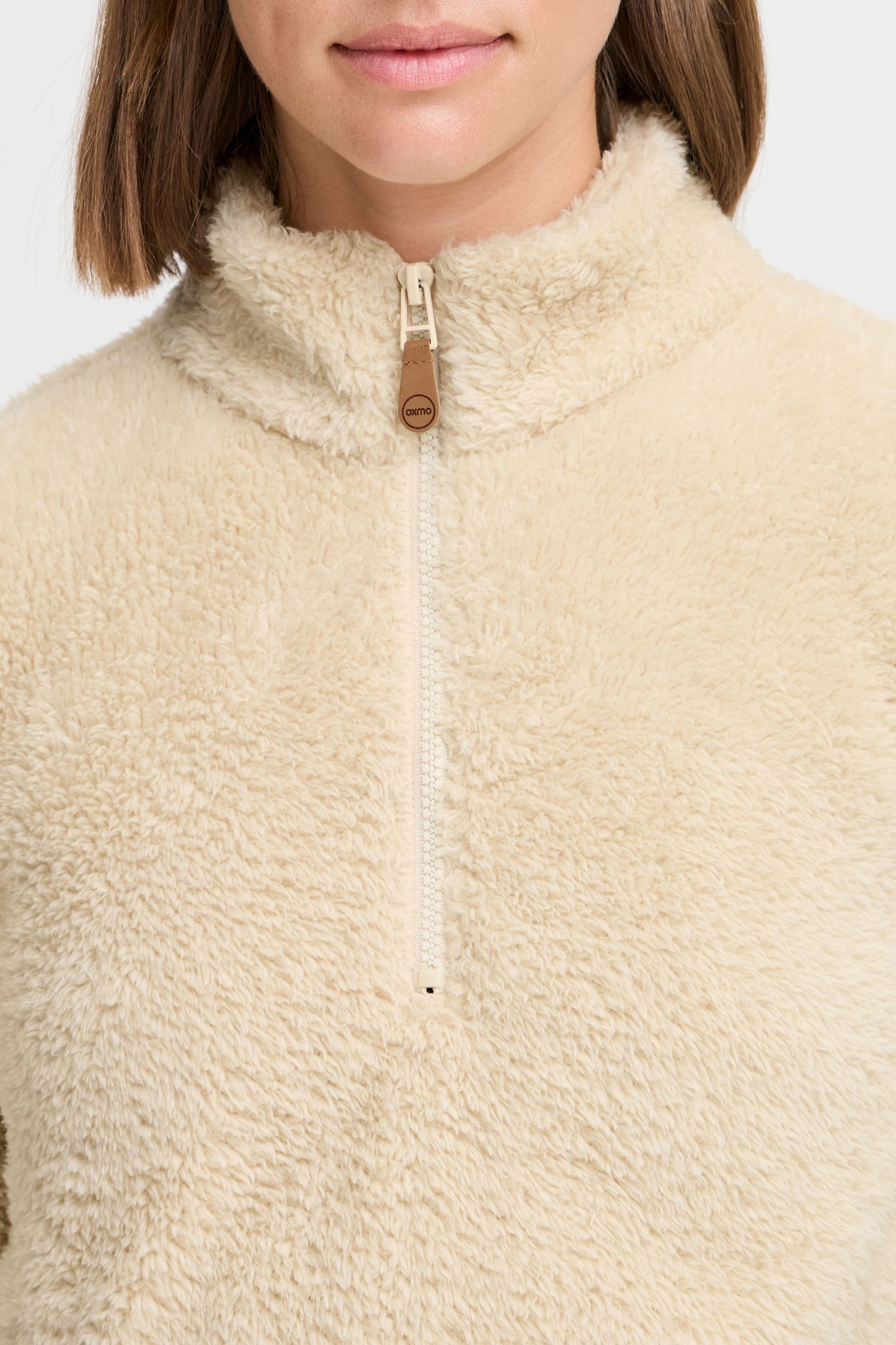 OXMO Troyer OXTelsonia Kuscheliger Teddy-Pullover