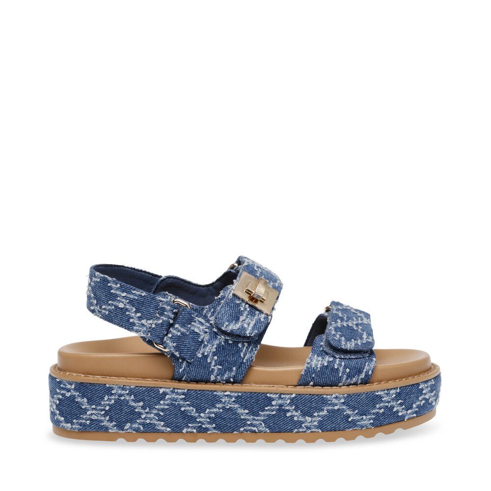 Steve Madden - Bigmona - Blau Sandalette
