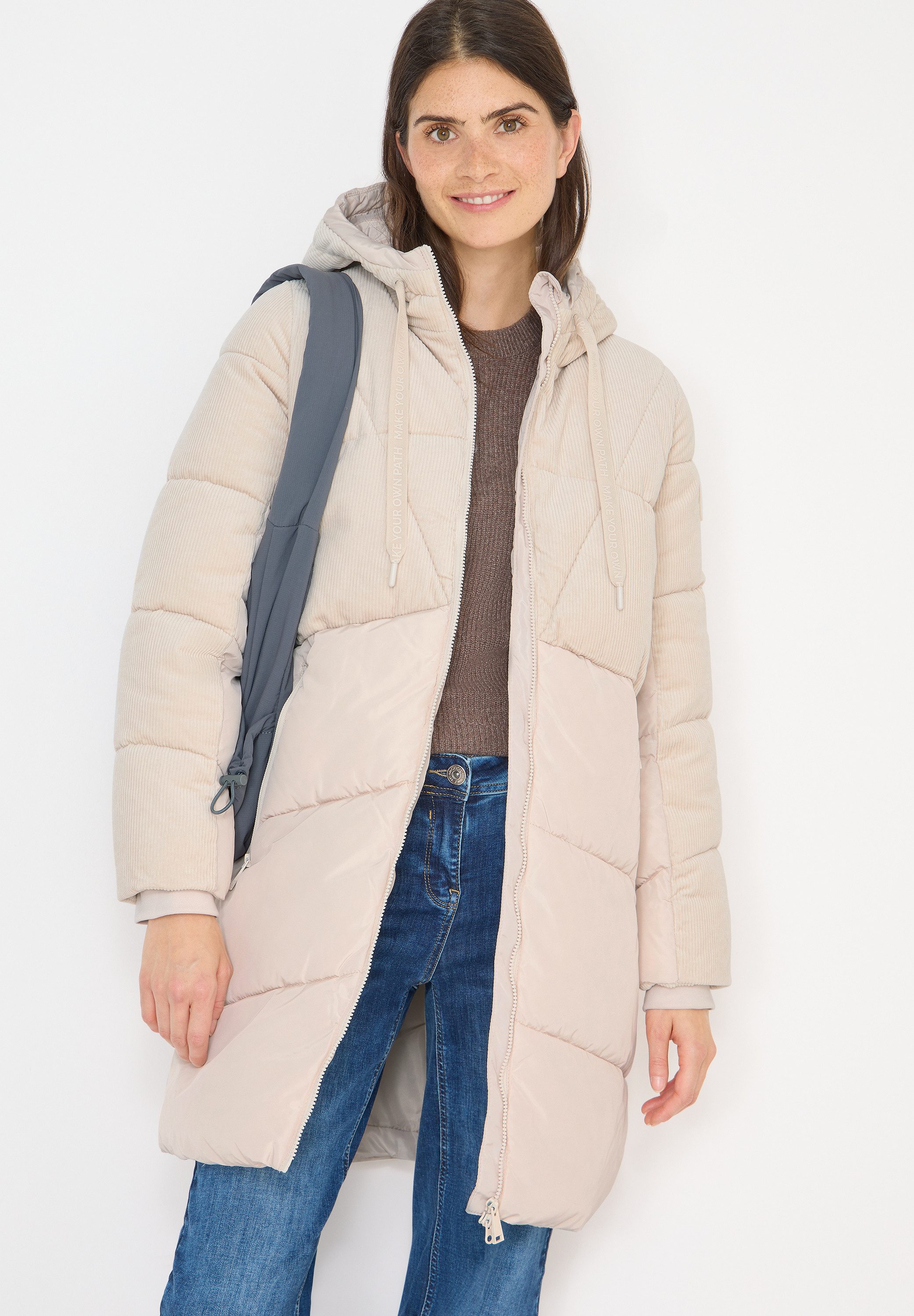 CECIL Steppmantel mit Kapuze günstig online kaufen