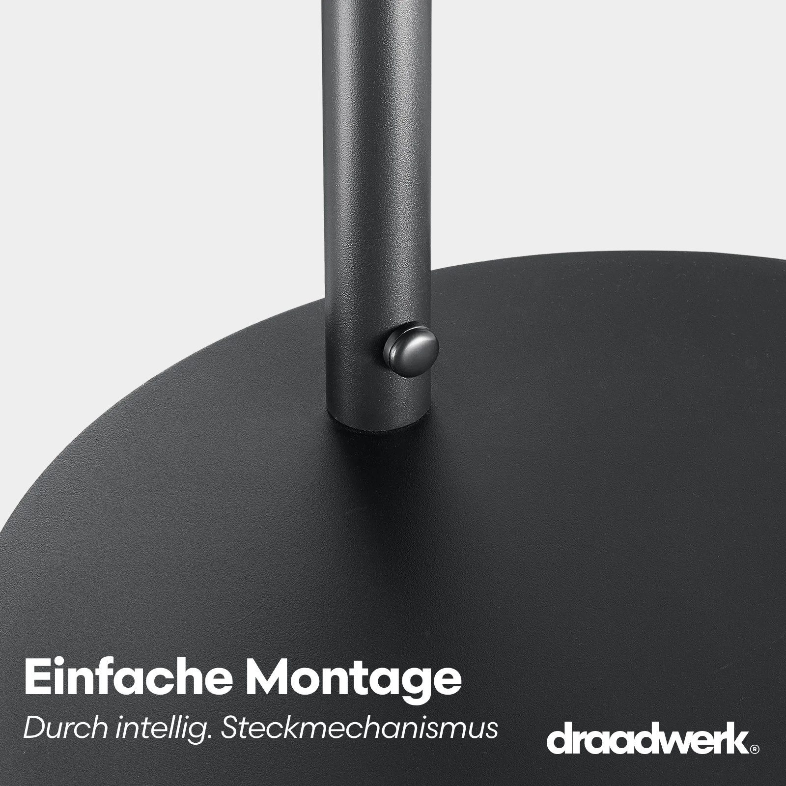 draadwerk® Couchtisch Sofatisch 40cm Metall/Rund – Bild 3 von 5