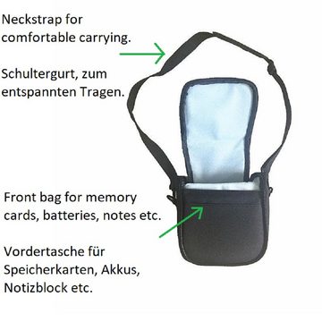 K-S-Trade Kameratasche für Olympus OM System Tough TG-7, Kameratasche Schultertasche Tragetasche Schutzhülle Fototasche bag
