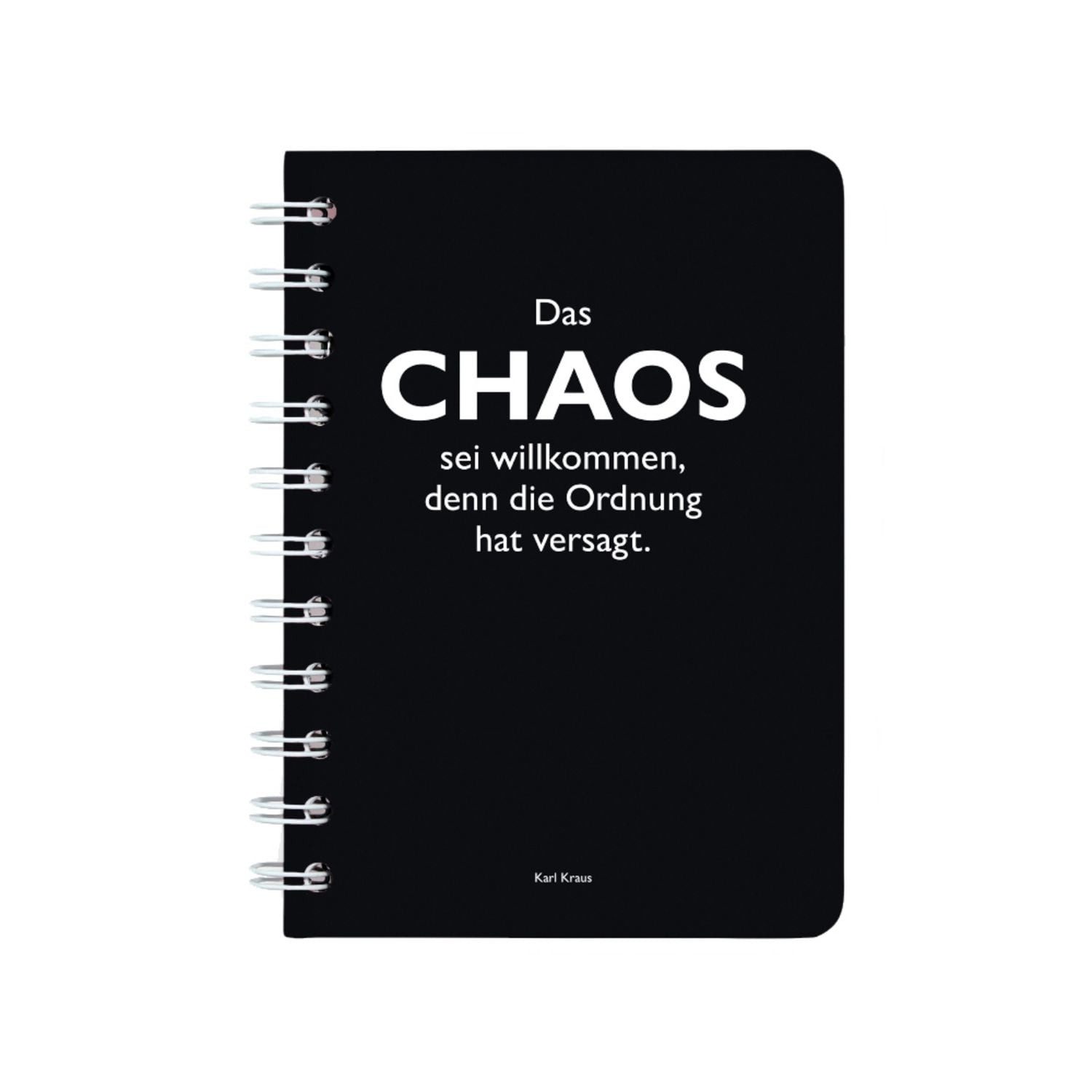 Cedon Museum Shops Kugelschreiber Ringbuch A6 Kraus, Chaos