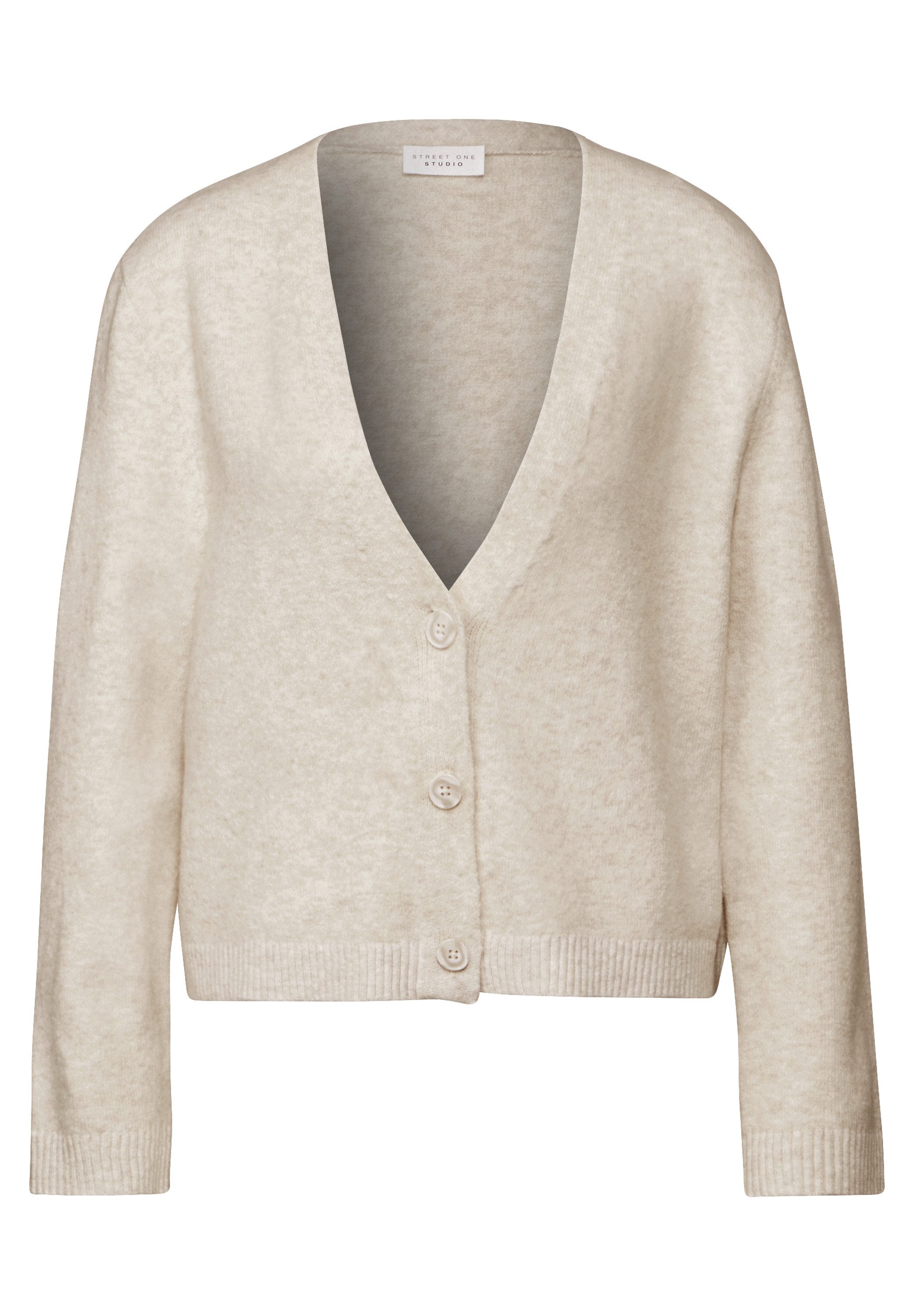 STREET ONE STUDIO Cardigan mit Knopfleiste