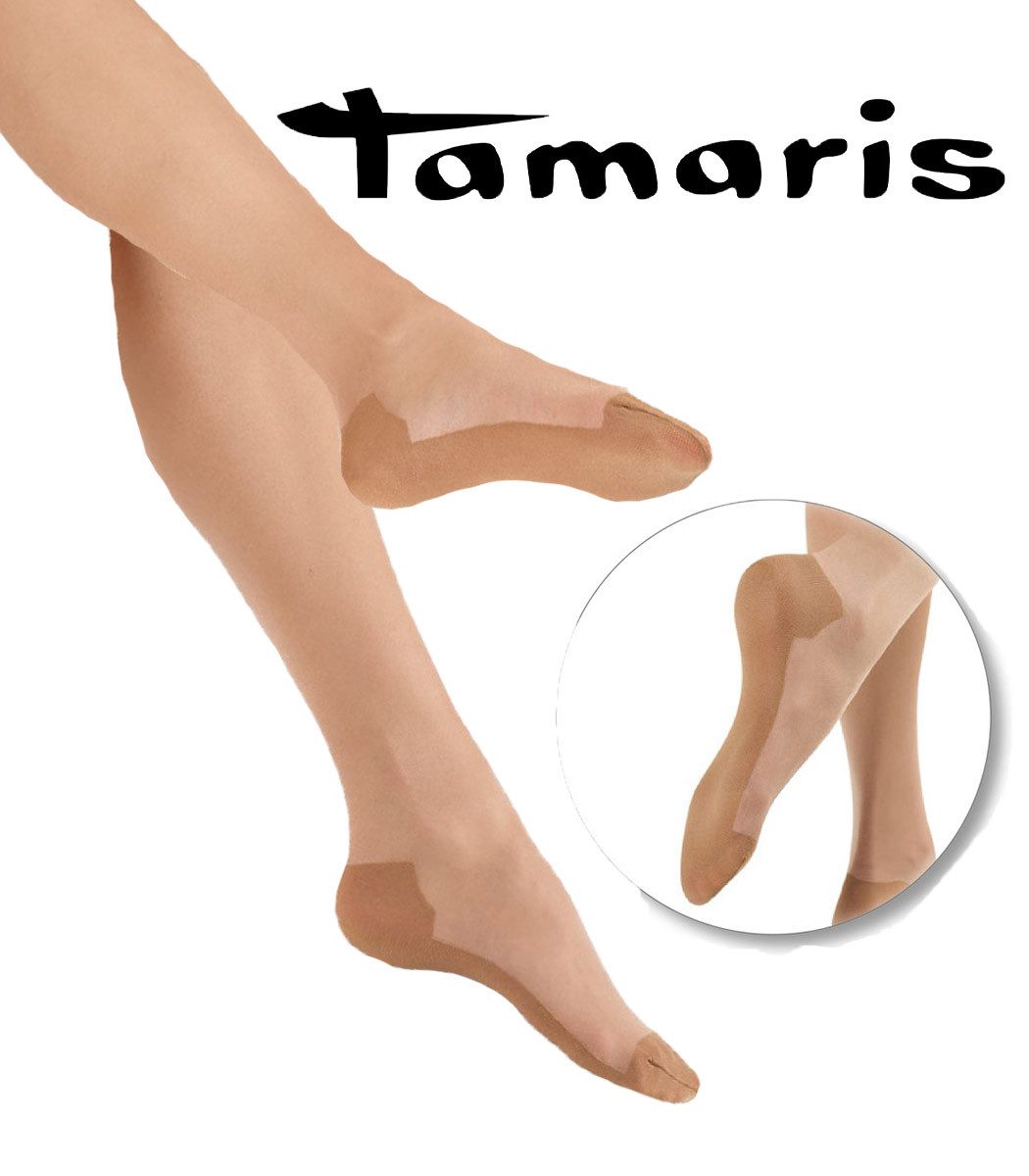 Tamaris Feinstrumpfhose Damen mit dezentem Glanz und Baumwollsohle 20 DEN 20 DEN (Packung 1 St. 1er-Pack) elegant
