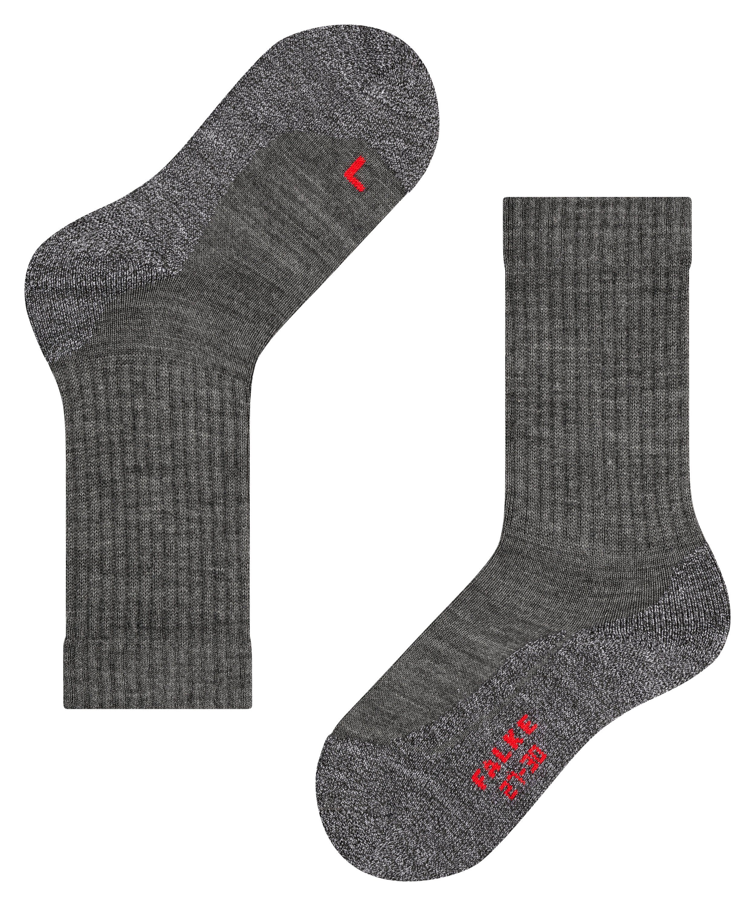 (3180) Warm Socken Active asphalt mel. (1-Paar) FALKE
