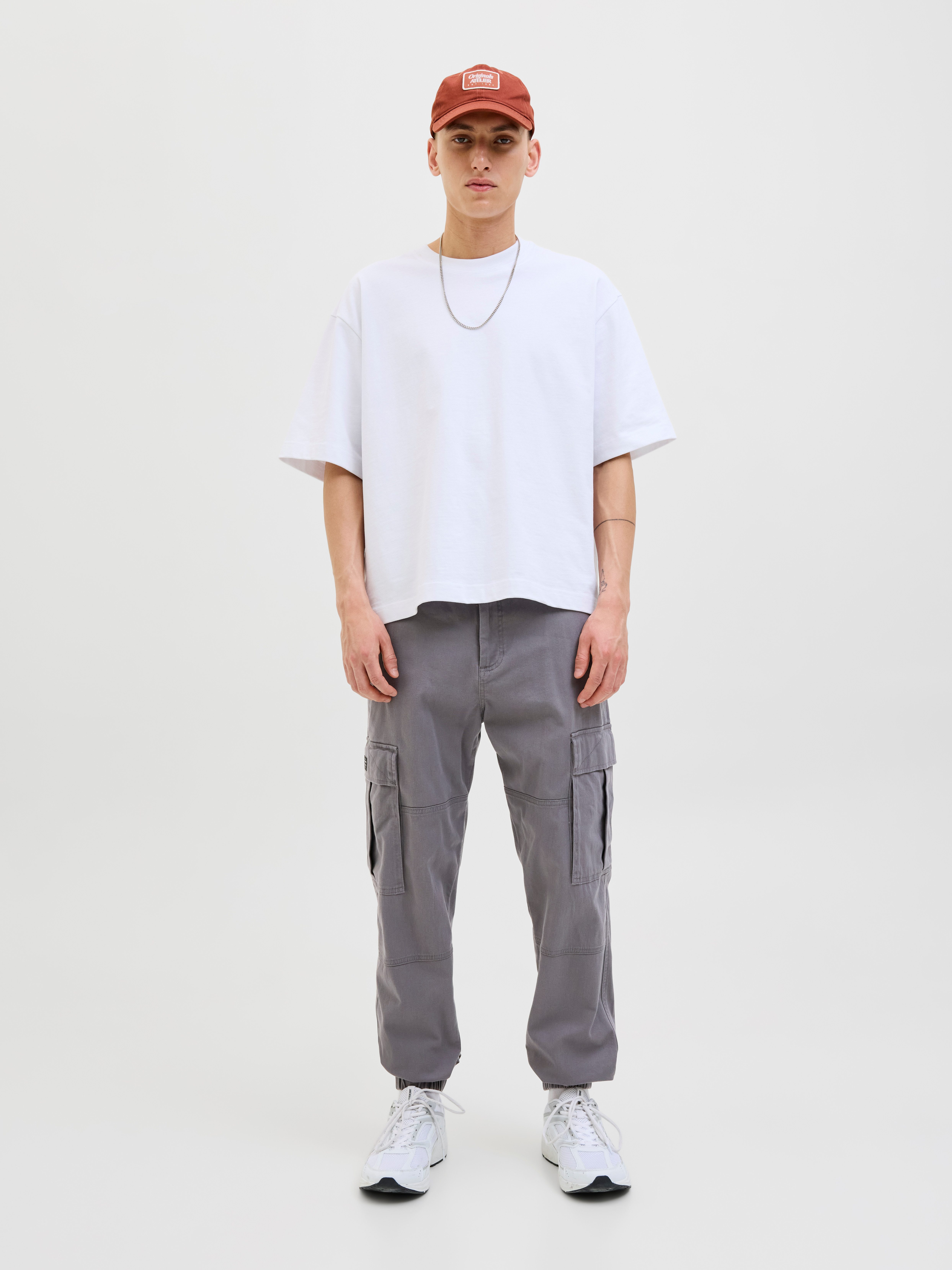 Jack & Jones Cargohose JPSTKANE JJJONNIE CUFFED CARGO