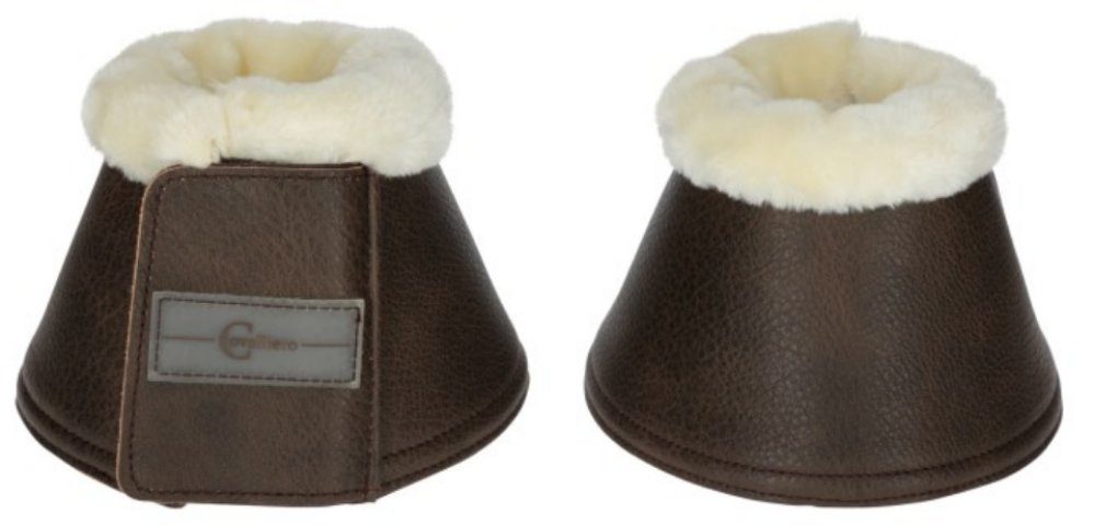 Kerbl Hufglocken Pelisa Größe dark paarweise 3226409, (1-St) Hufglocken brown Cob