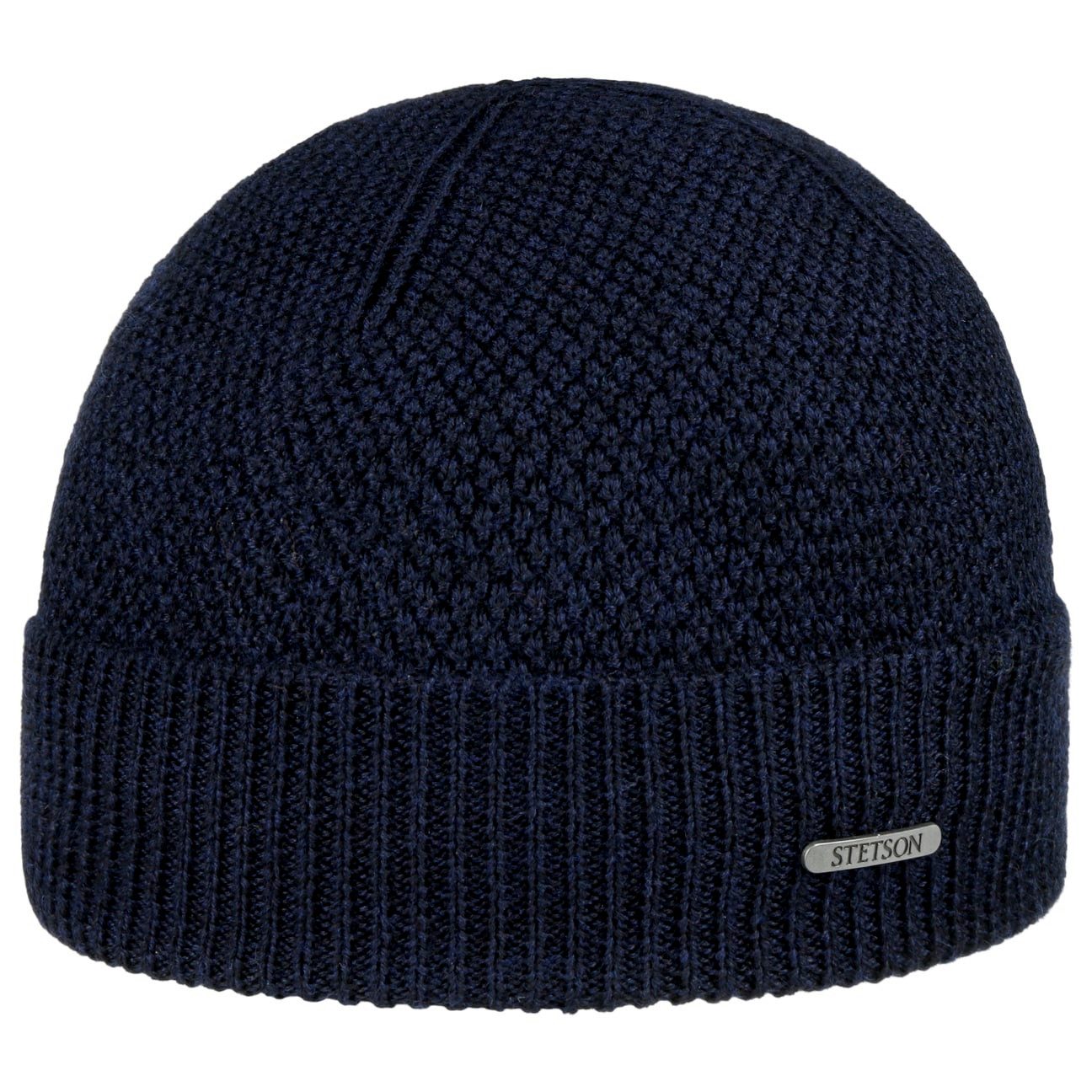 Stetson Beanie (1-St) Beanie mit Umschlag, Made in Italy