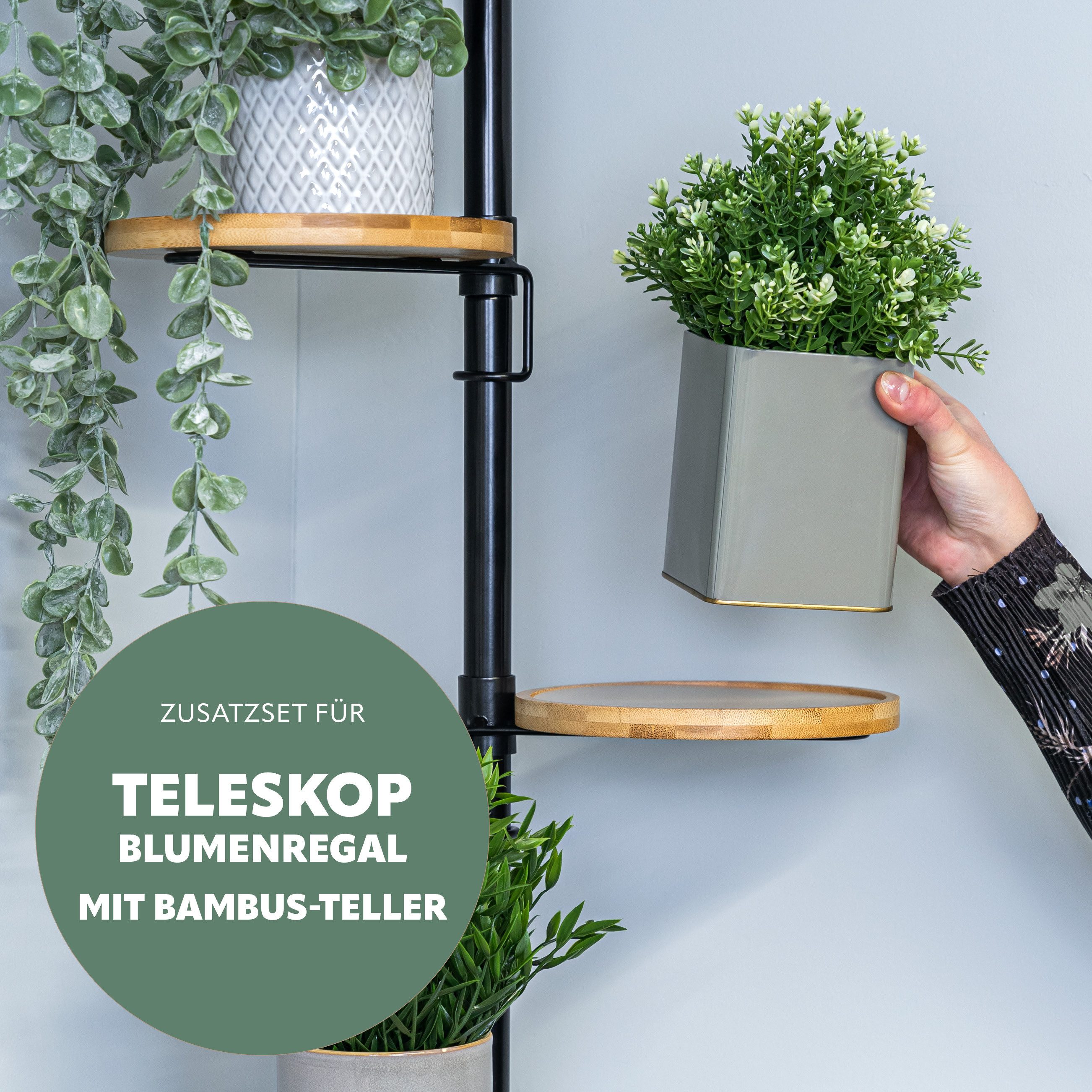 bremermann Blumenständer Zusatz-Pflanzenteller für Teleskop-Blumenregal günstig online kaufen