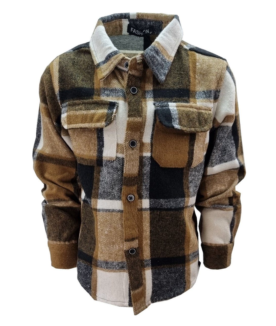 Fashion Boy Flanellhemd Flanellhemd kariertes Hemd günstig online kaufen