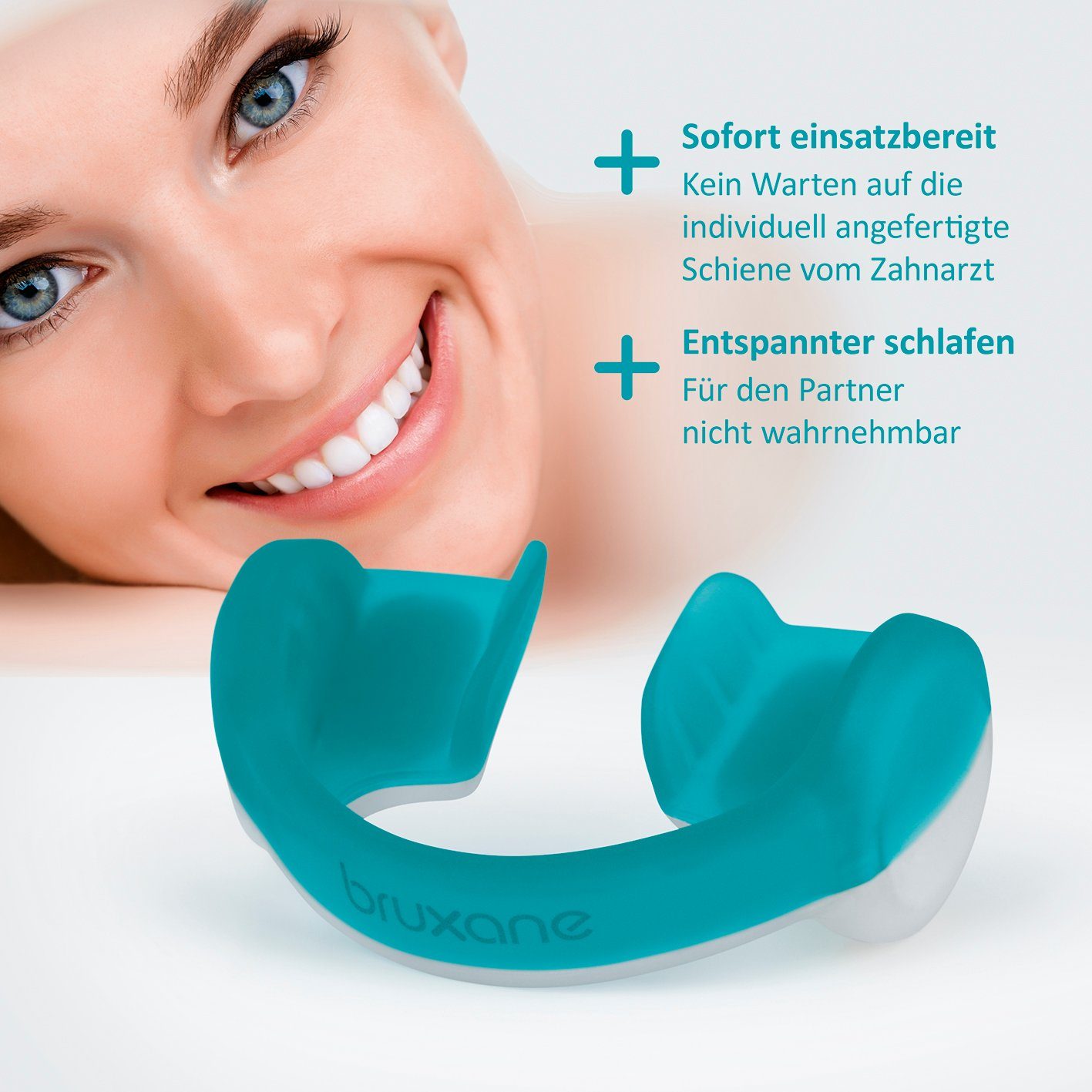 bruXane 2go Zahnschiene, Biofeedback bei Zähneknirschen