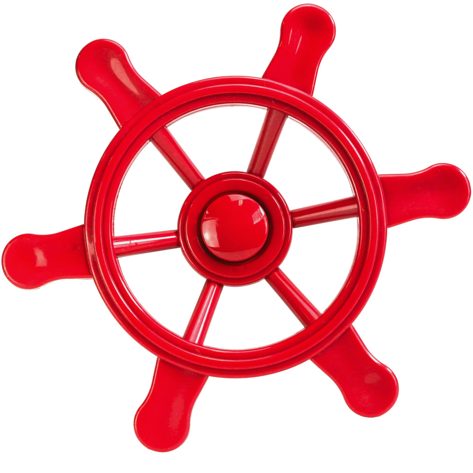 Anschütz Spielturm-Erweiterung rotes Steuerrad Schiffslenker für Spielturm Piratenschiff Lenkrad