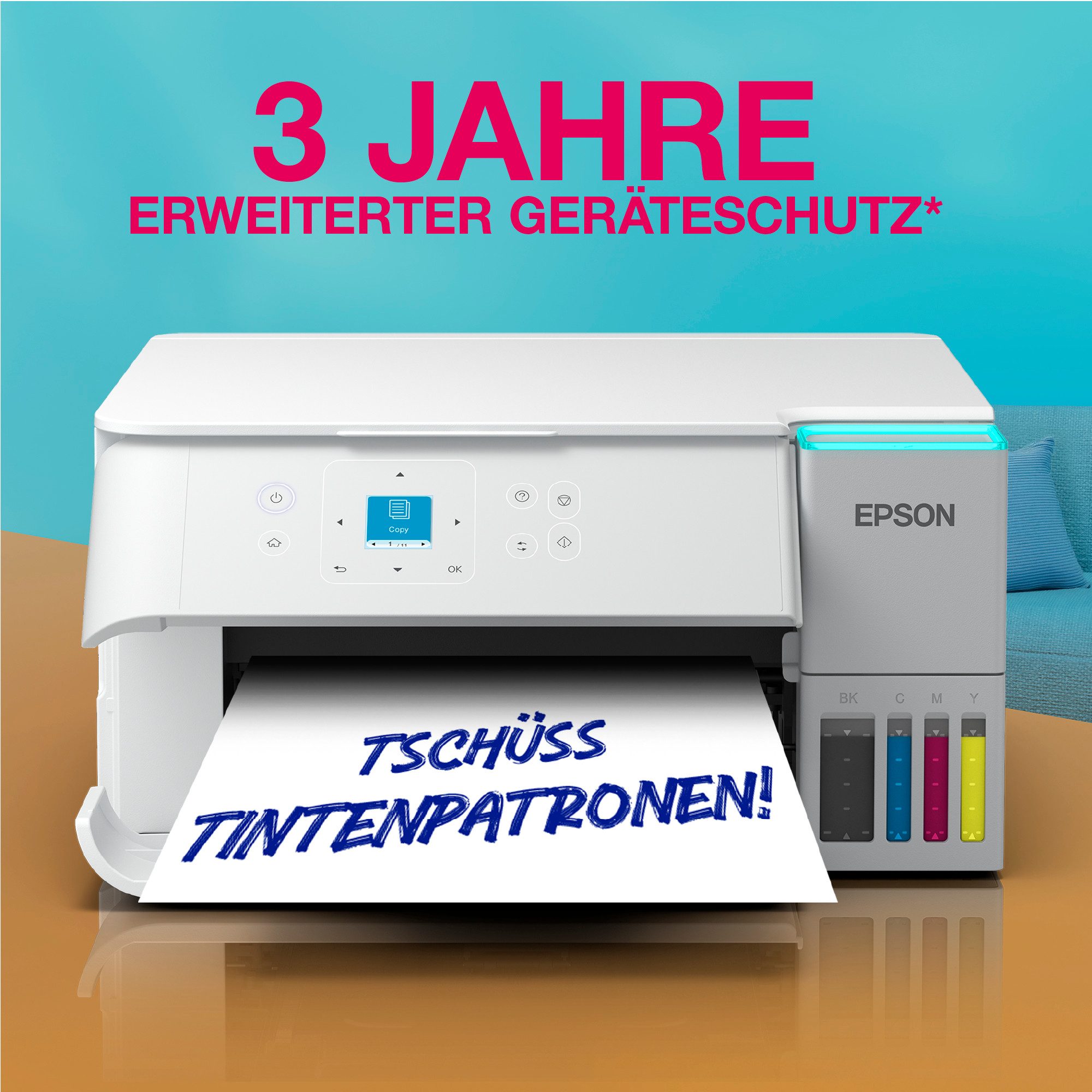Epson EcoTank ET-2959 Multifunktionsdrucker, (WLAN (Wi-Fi), LAN (Ethernet), Wi-Fi Direct)