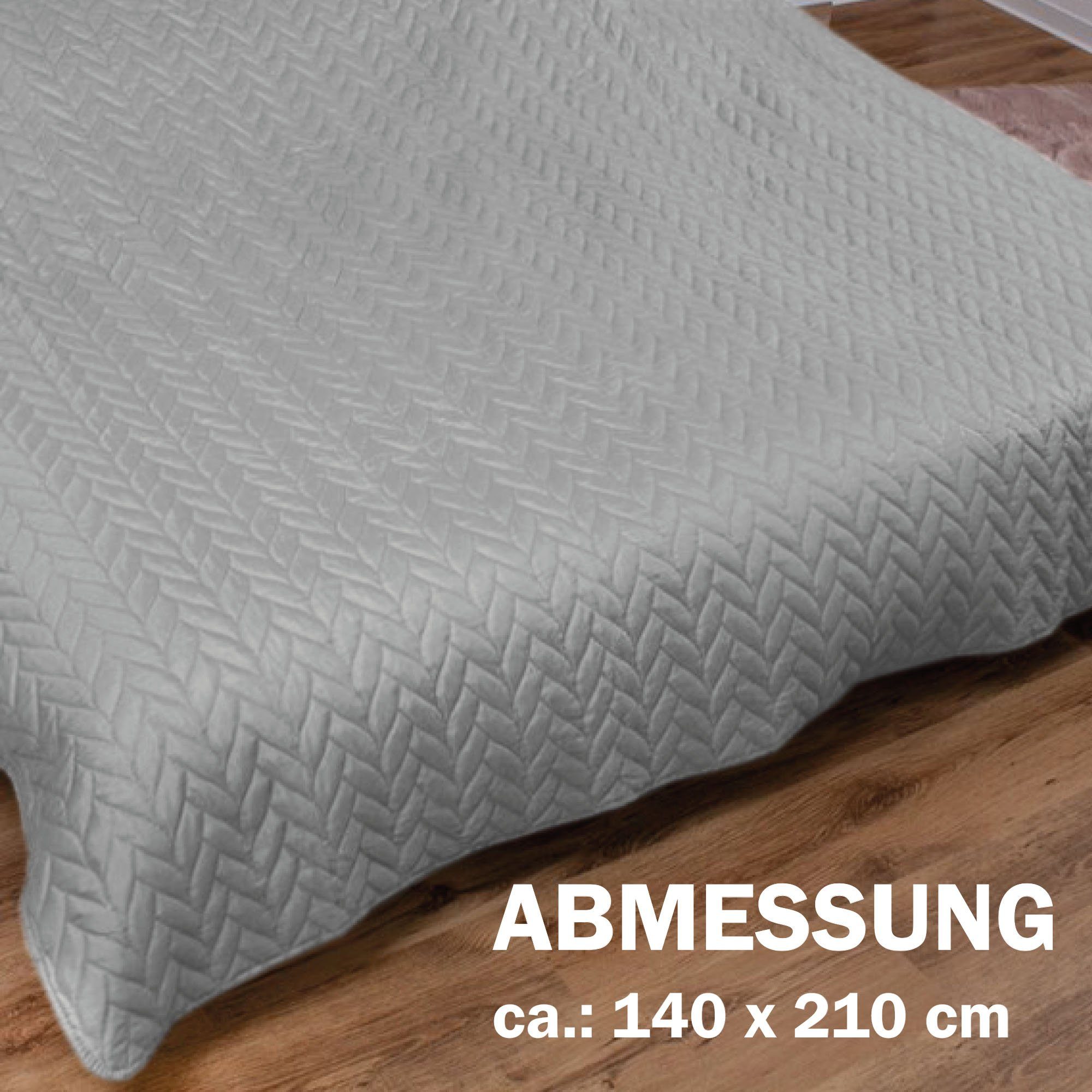 Bestlivings Tagesdecke Bettüberwurf gesteppt, XXL Sofaüberwurf günstig online kaufen