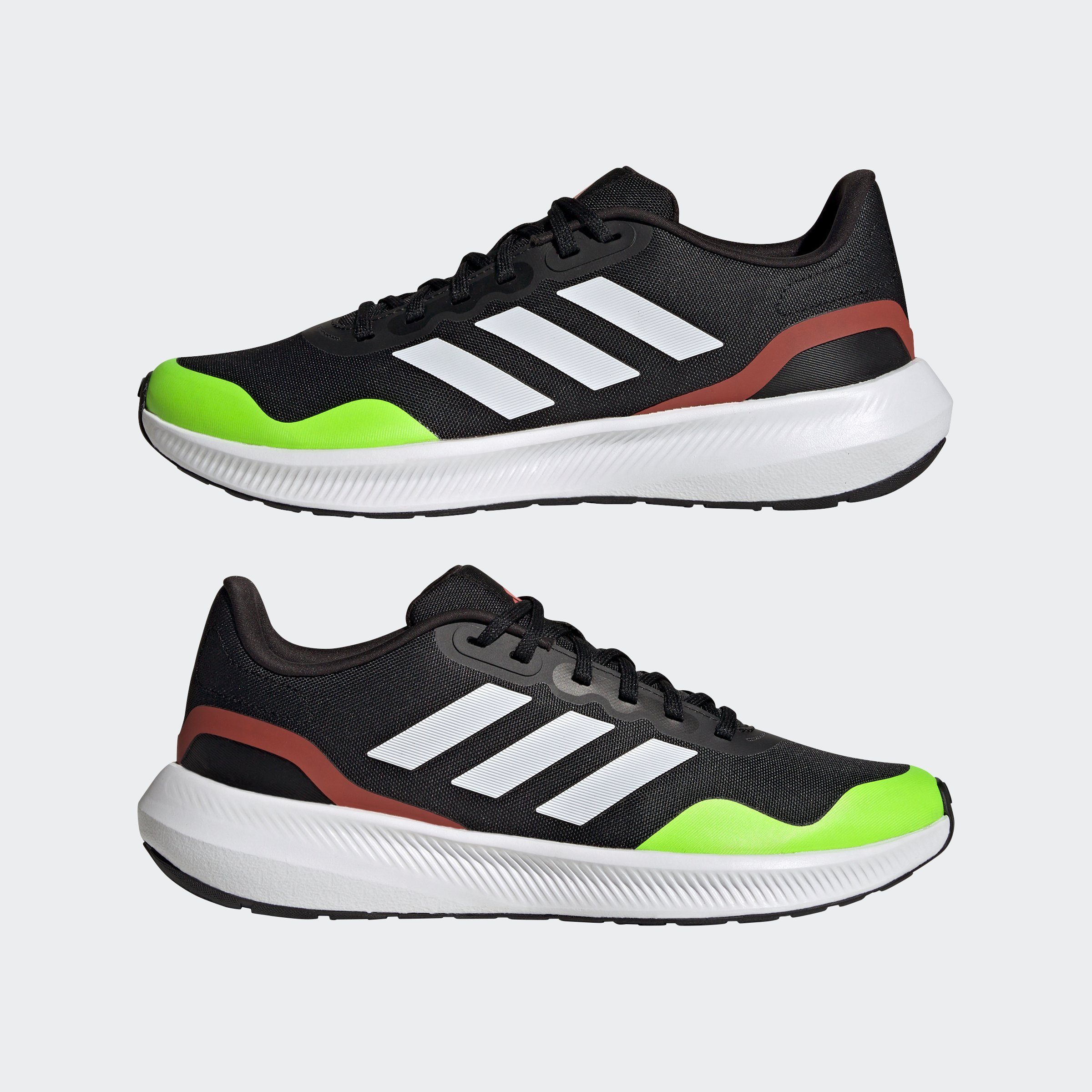 adidas Performance RUNFALCON 3 TR Cloud Red Black Bright Laufschuh / / White Core