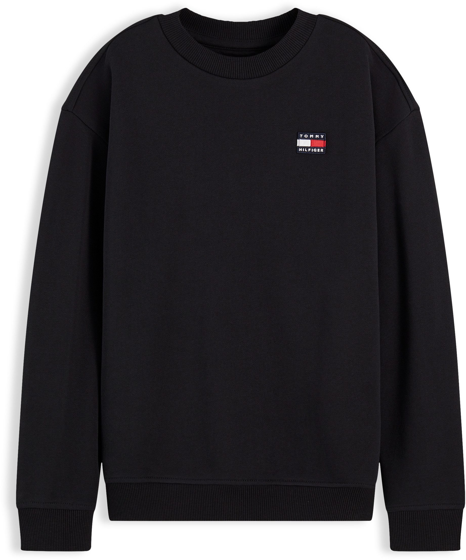 Tommy Hilfiger Sweatshirt Rundhalsausschnitt, Regular Fit, Kinder bis 16 Jahre