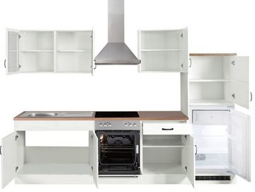 HELD MÖBEL Küchenzeile Athen, mit E-Geräten, Breite 270 cm