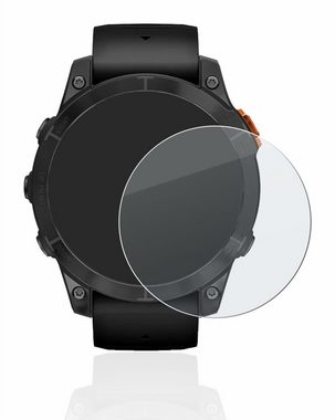 upscreen flexible Panzerglasfolie für Garmin Fenix 7 Pro Solar (47 mm), Displayschutzglas, Schutzglas Glasfolie matt entspiegelt